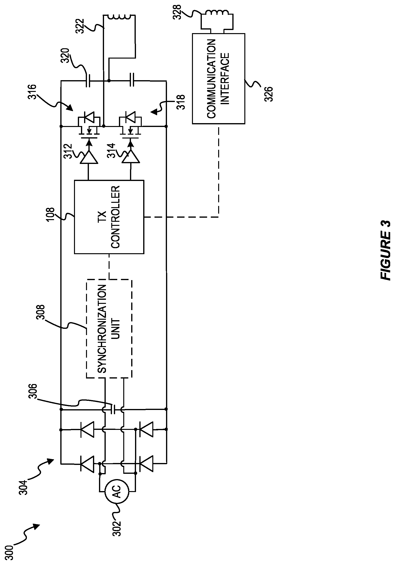 Patent US12614930 Figure 3 – Dynamic control of wireless power for a variable load