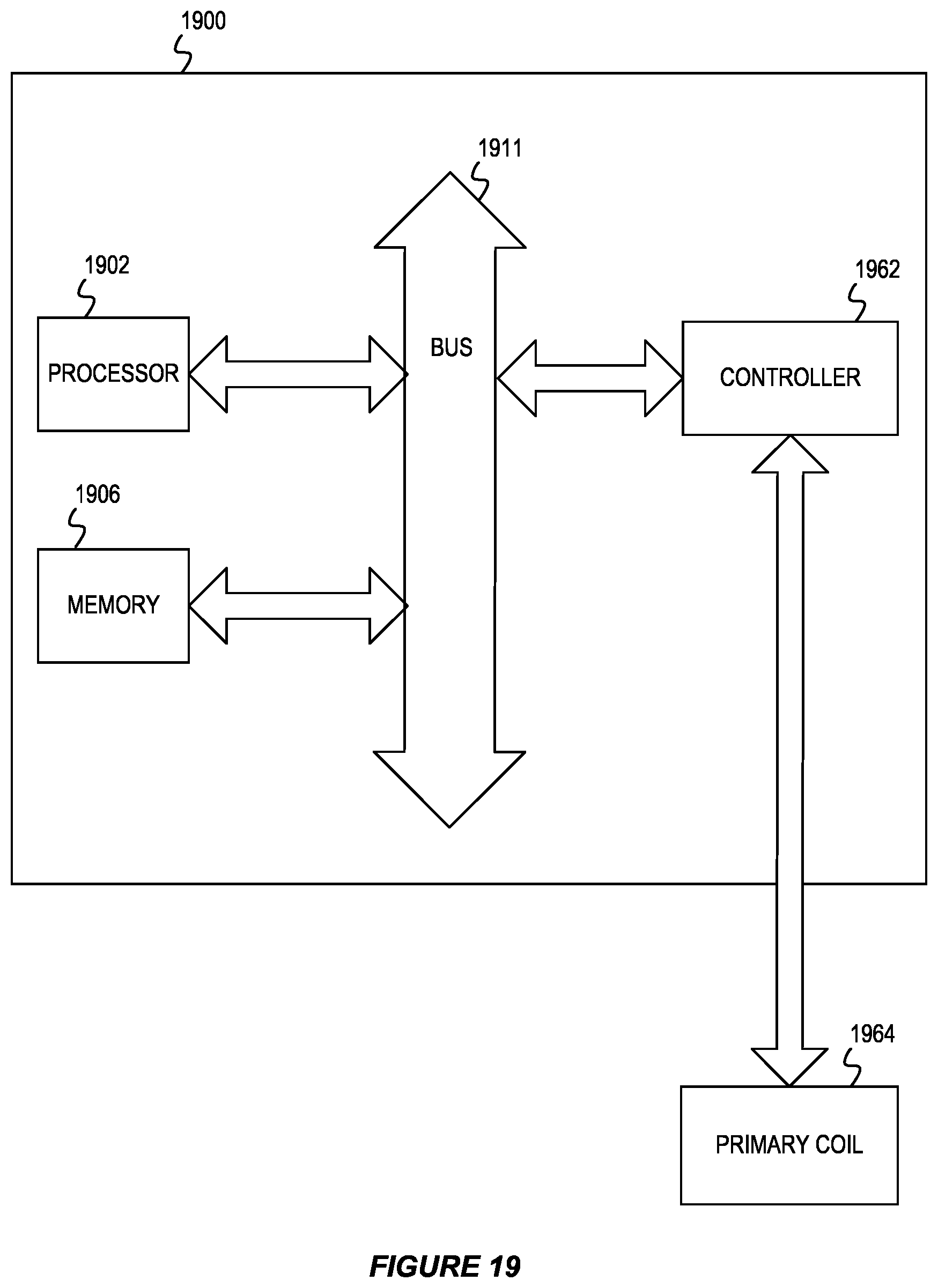 Patent US12614930 Figure 19 – Dynamic control of wireless power for a variable load