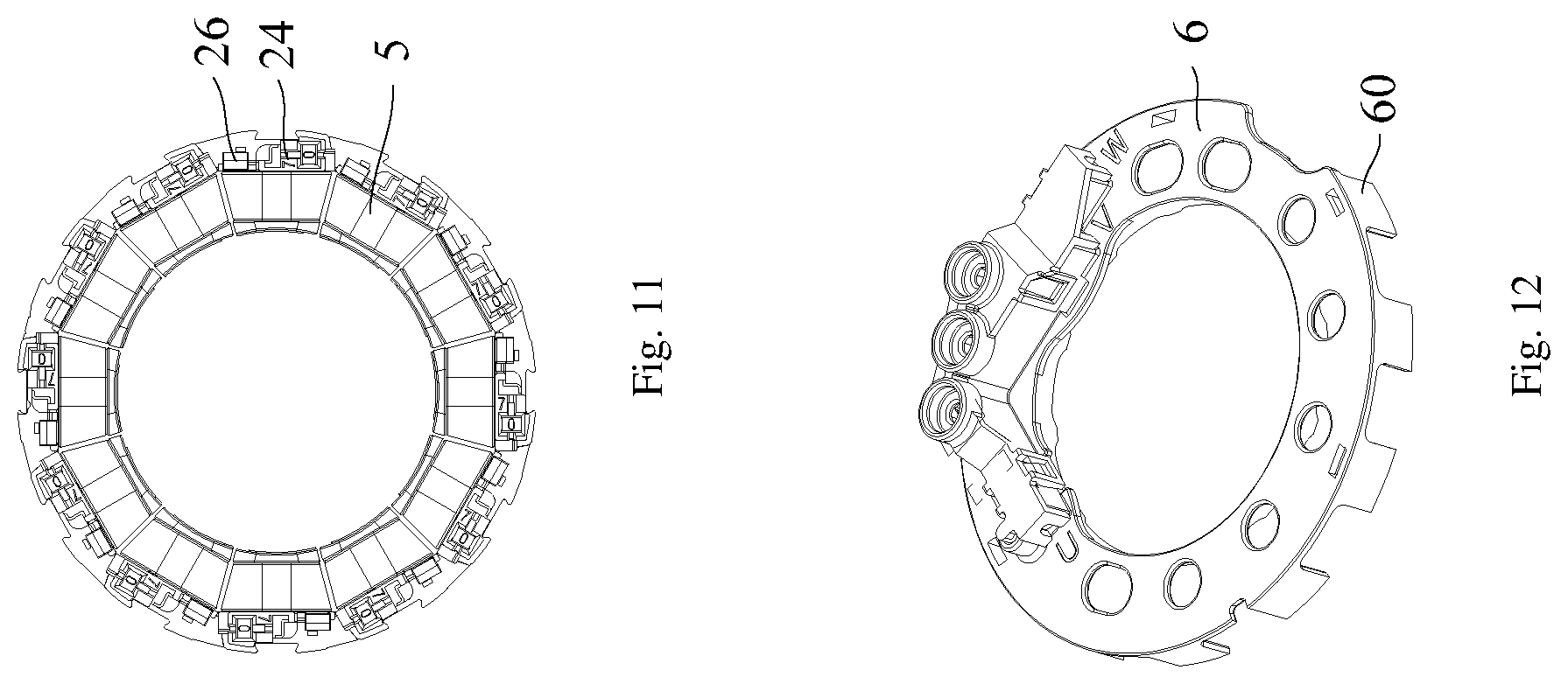 Patent US12614931 Figure 6 – Insulating framework, stator, motor, compressor, and vehicle