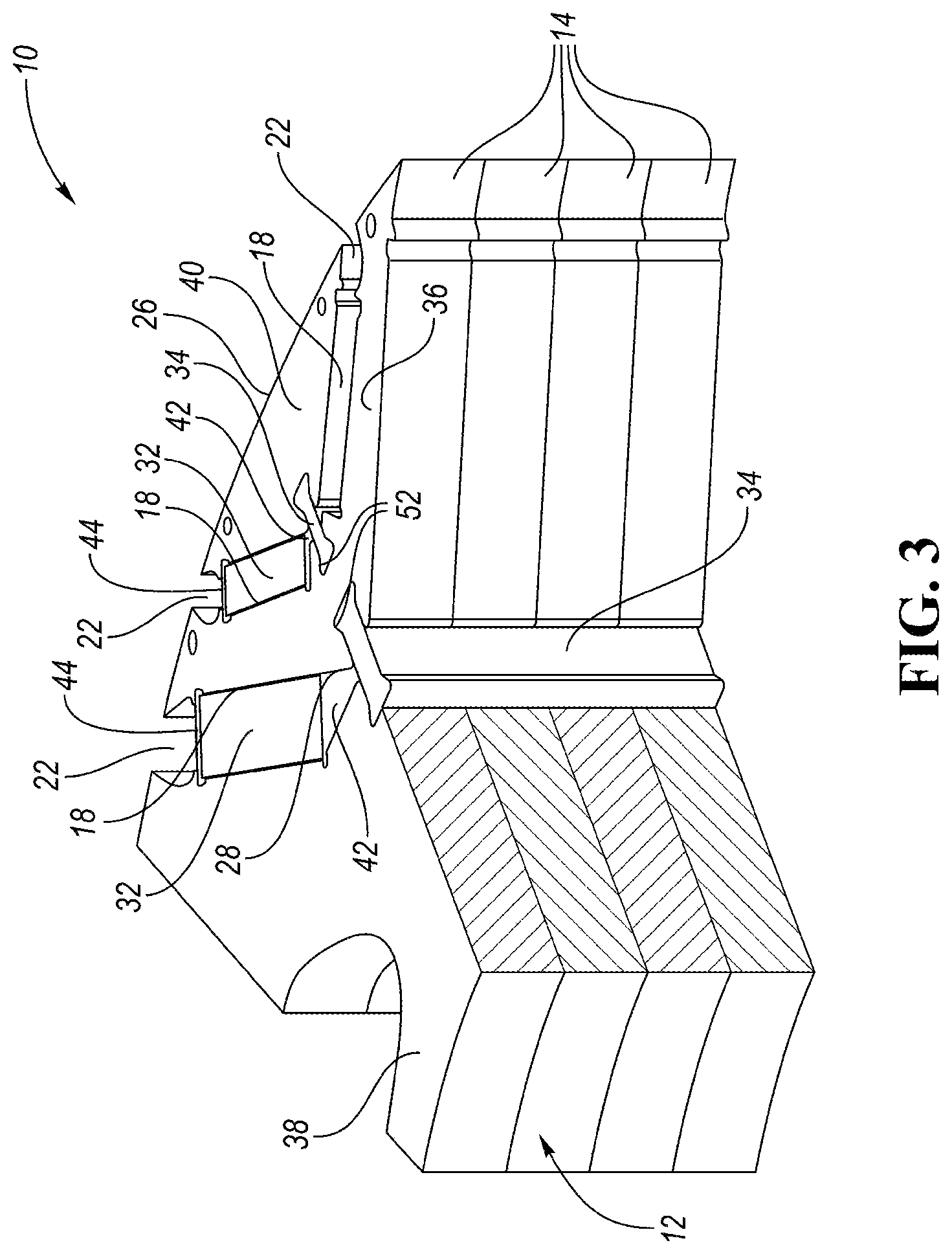 Patent US12614935 Figure 3 – Electric machine rotor