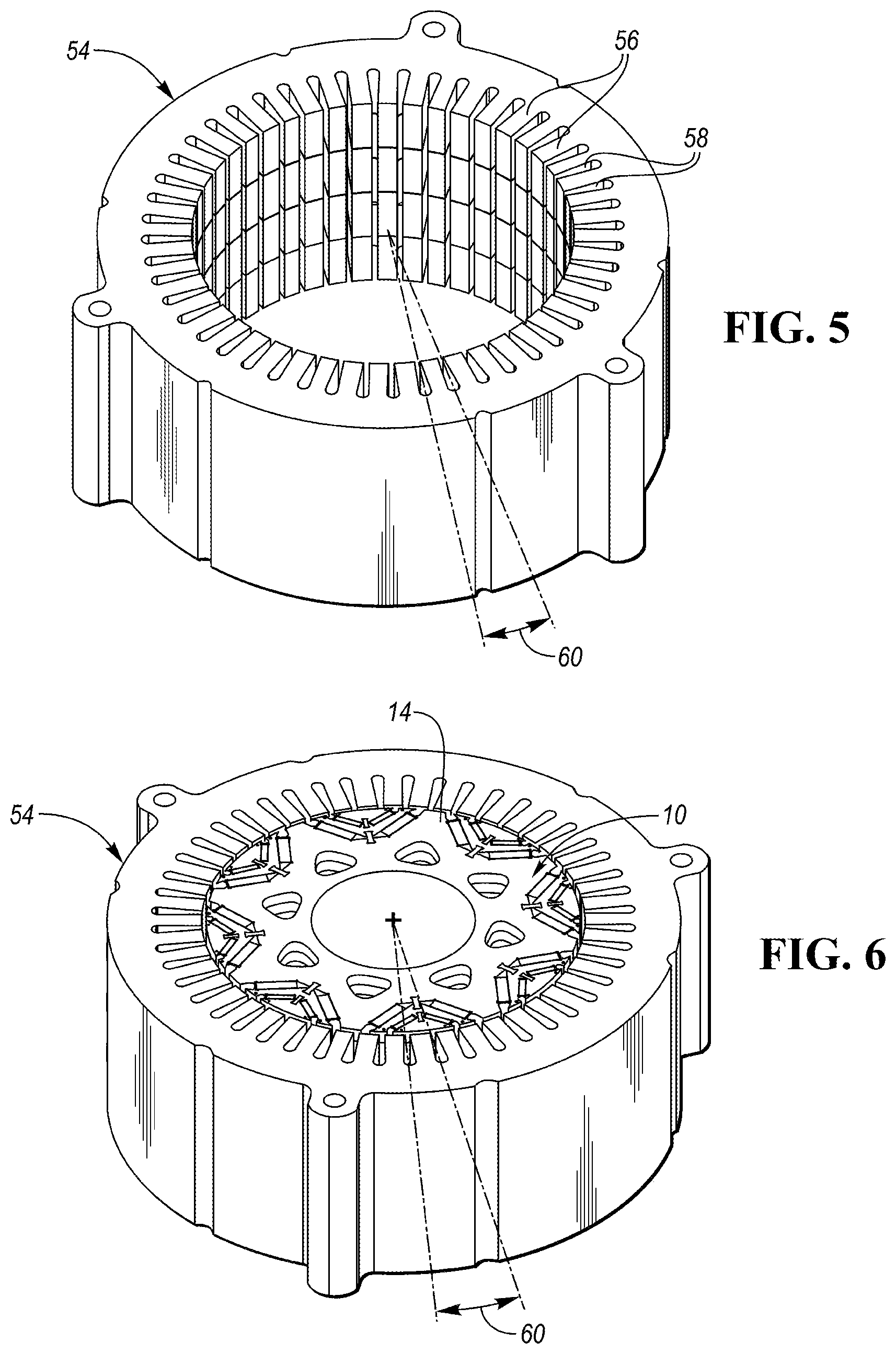 Patent US12614935 Figure 5 – Electric machine rotor