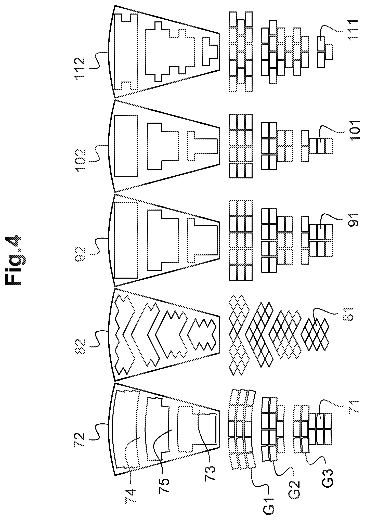 Patent US12614937 Figure 3 – Element with magnetic poles for the rotor of an axial flux electric machine