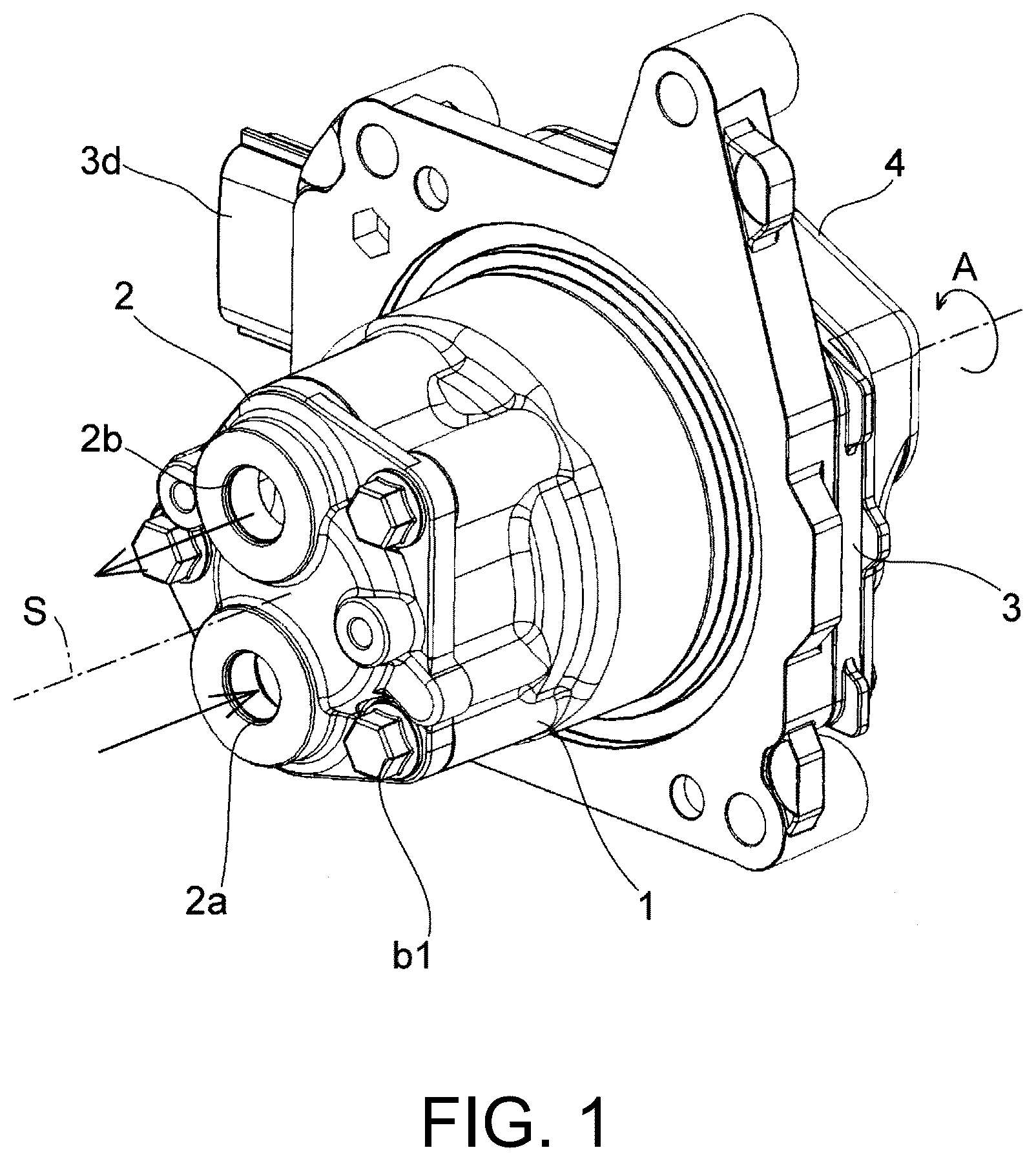 Patent US12614939 — Permanent magnet embedded motor and pump device — Figure 1