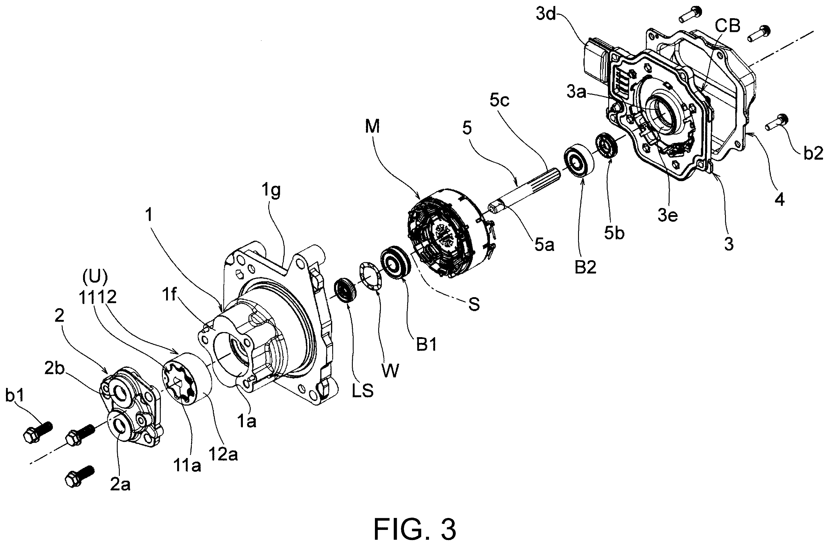 Patent US12614939 Figure 3 – Permanent magnet embedded motor and pump device