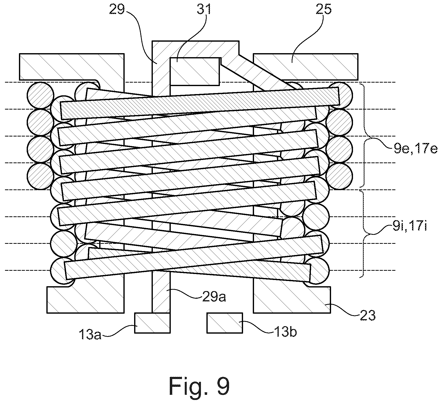 Patent US12614946 Figure 9 – Coil for stator of electric motor, stator and manufacturing process
