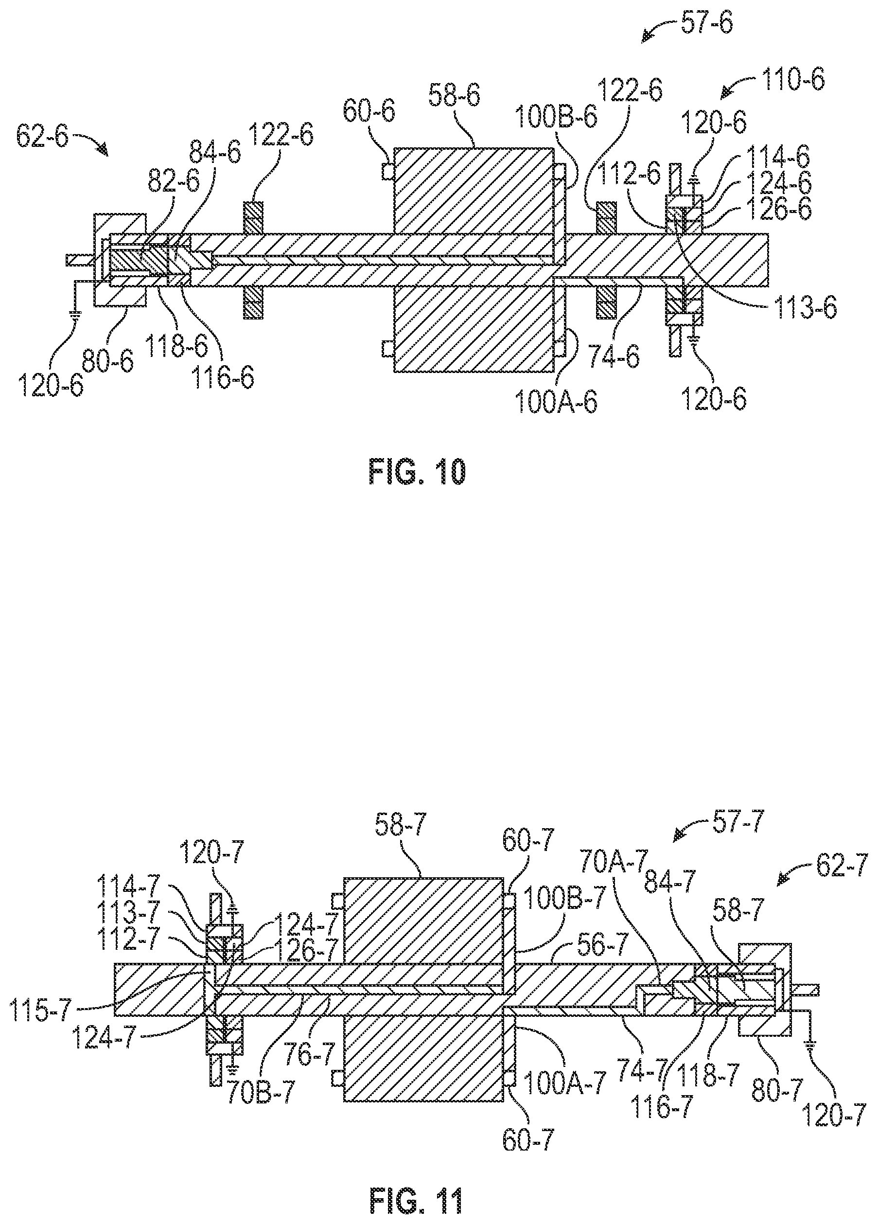 Patent US12614947 Figure 6 – Axial brush assembly for electric machine