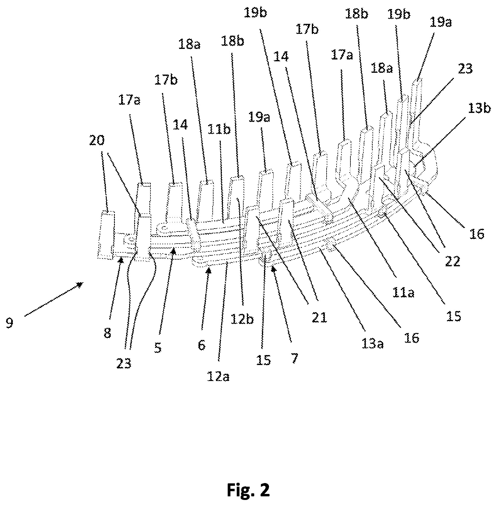 Patent US12614949 Figure 2 – High-voltage terminal