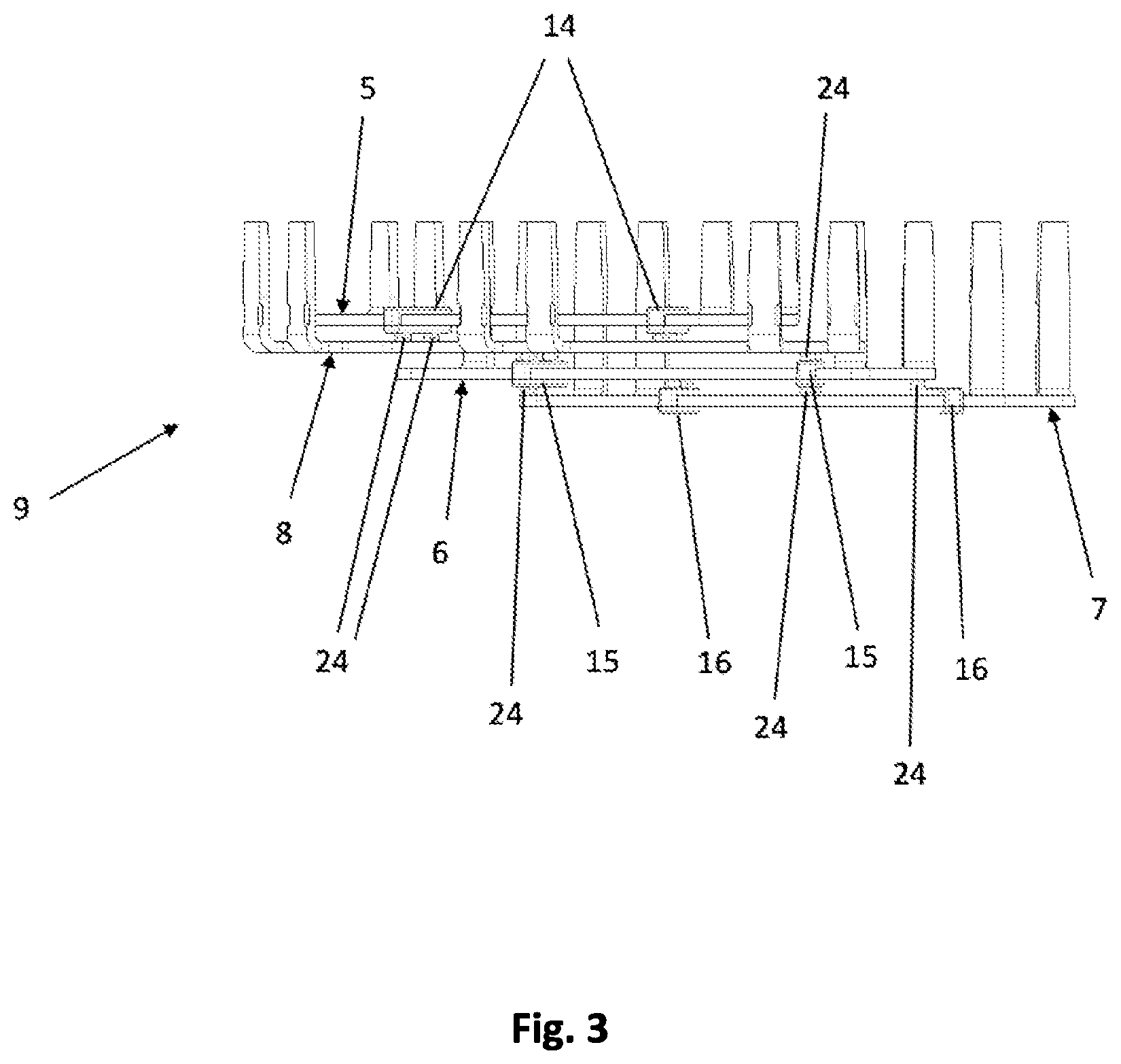 Patent US12614949 Figure 3 – High-voltage terminal