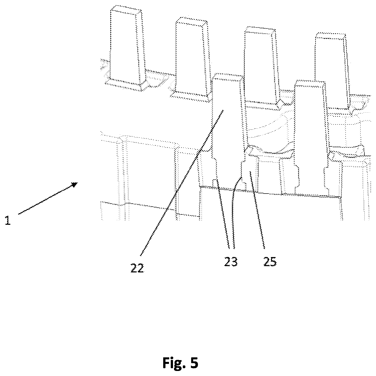 Patent US12614949 Figure 6 – High-voltage terminal
