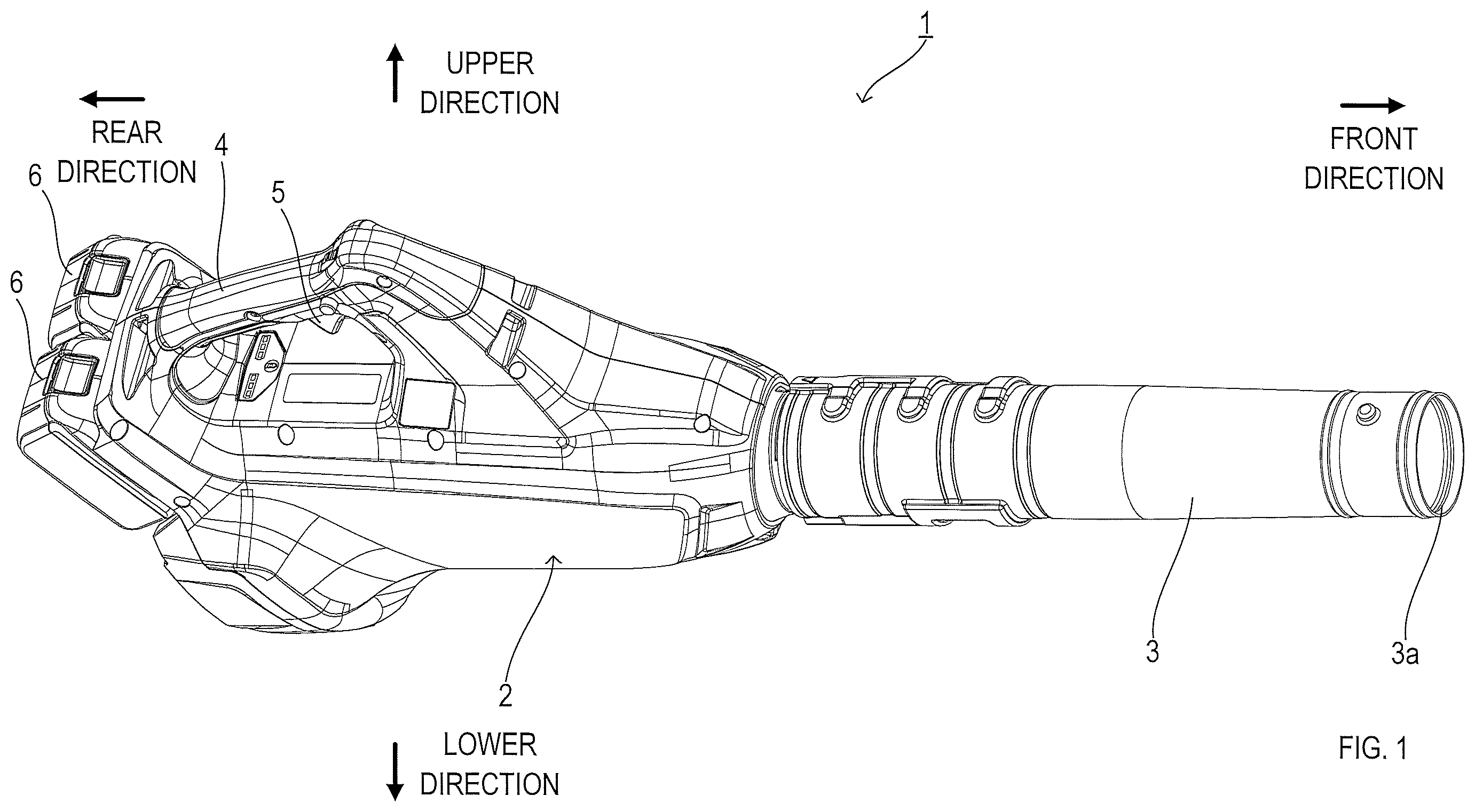 Patent US12614955 — Electric work machine — Figure 1