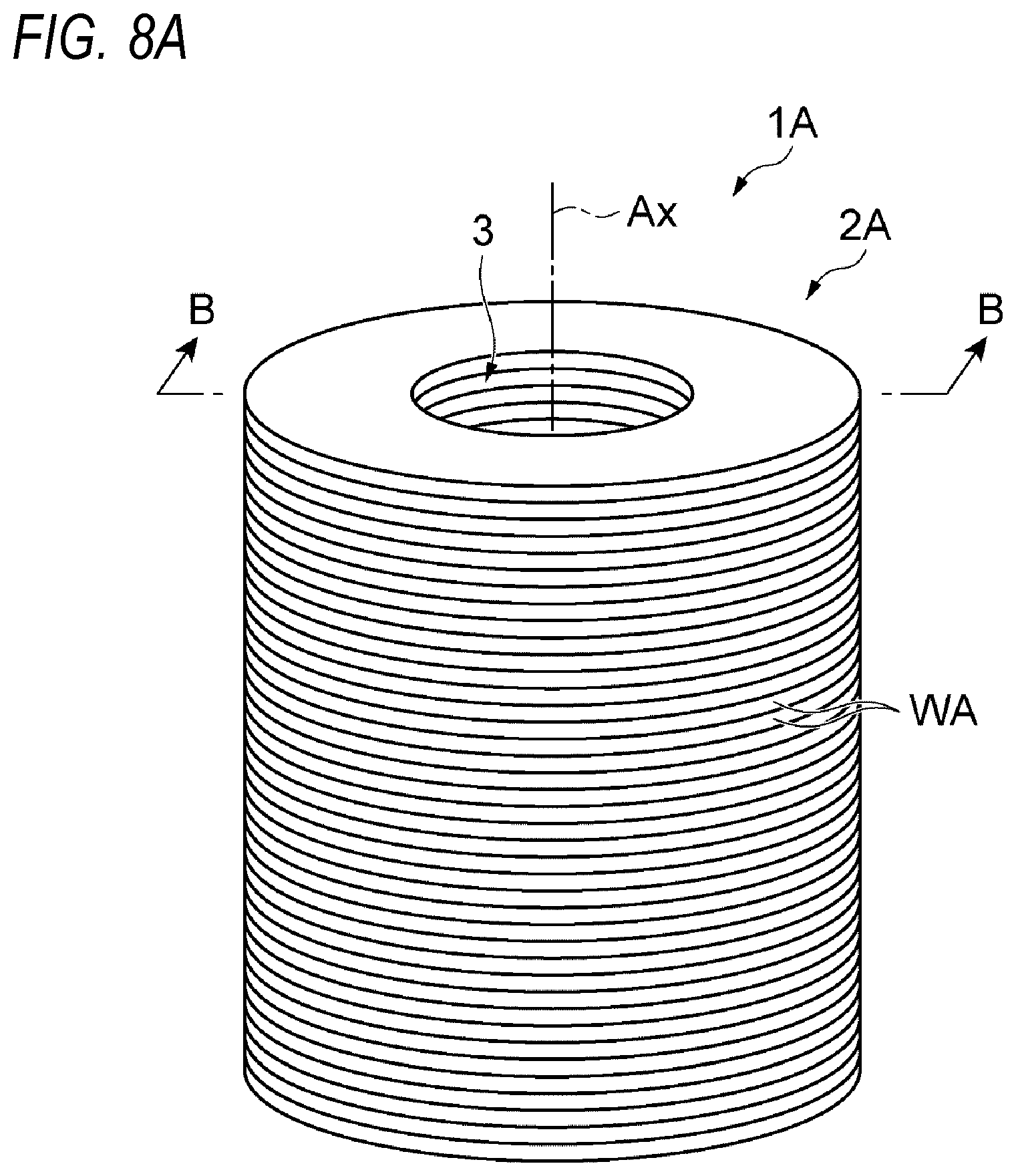 Patent US12614956 Figure 9 – Manufacturing method for laminated iron core and laminated iron core