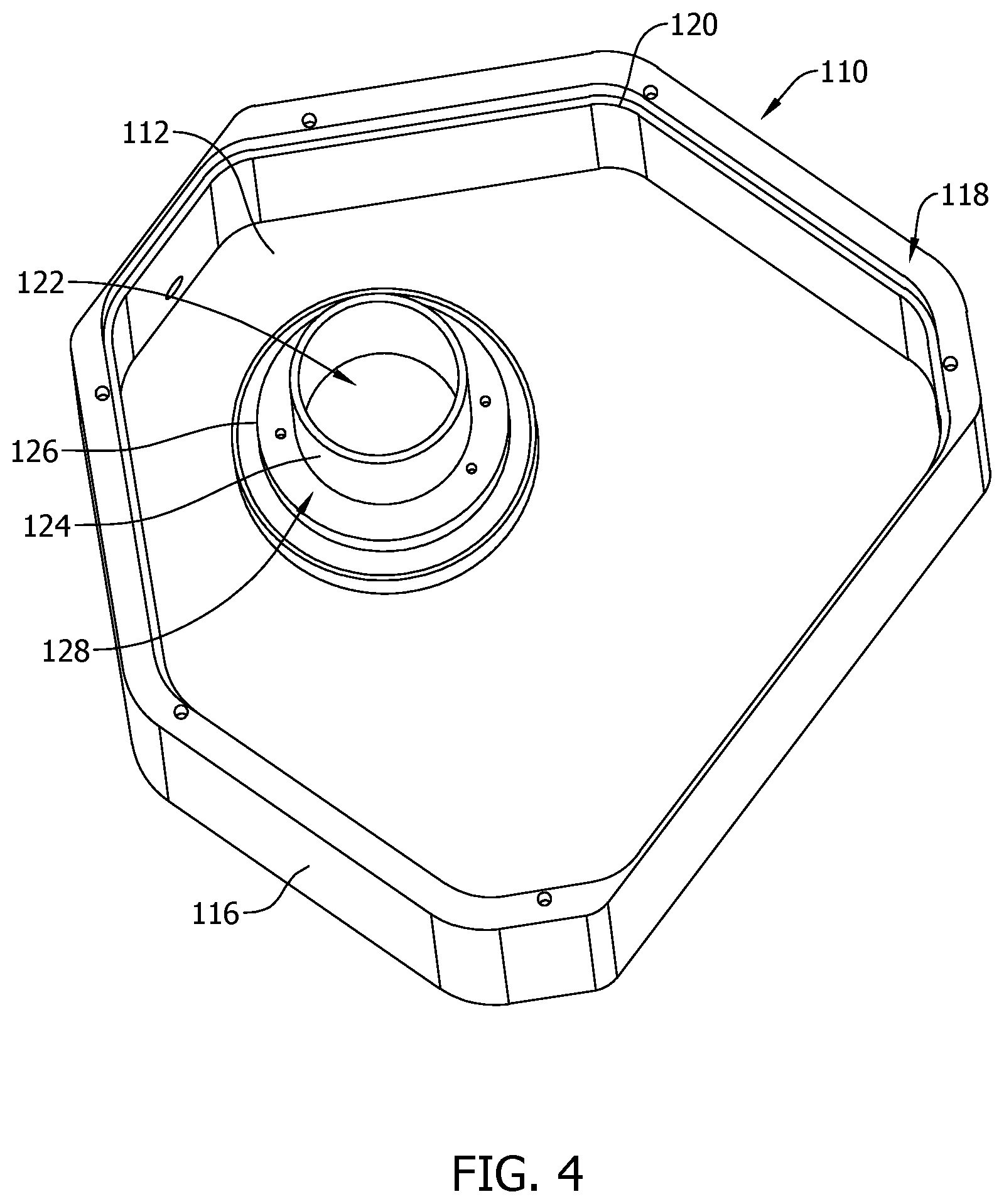 Patent US12614963 Figure 4 – Non-axisymmetric motor with integrated magnetic gearing