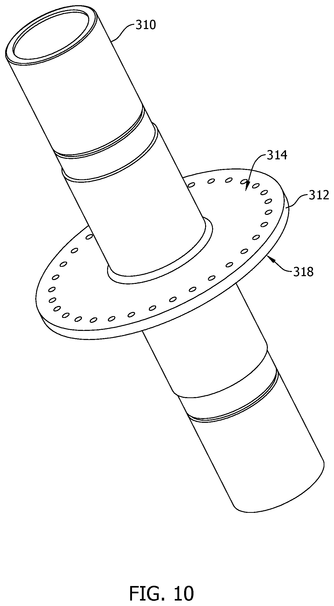 Patent US12614963 Figure 10 – Non-axisymmetric motor with integrated magnetic gearing