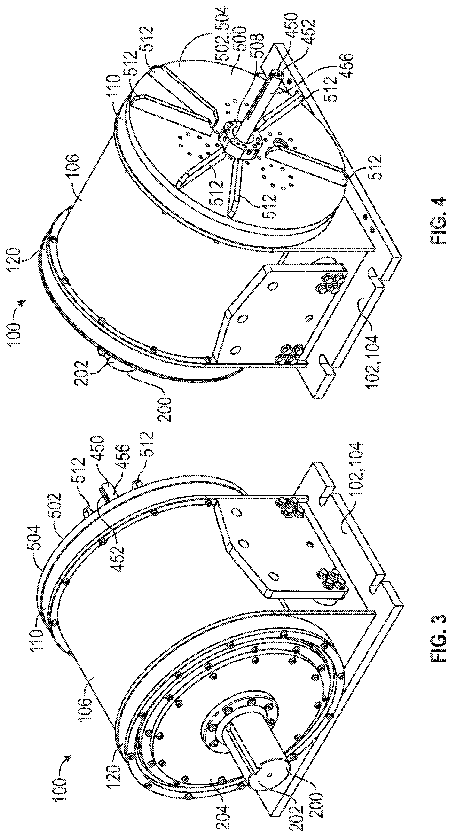 Patent US12614964 Figure 2 – Magnetic transmission systems with eccentric bearing assemblies