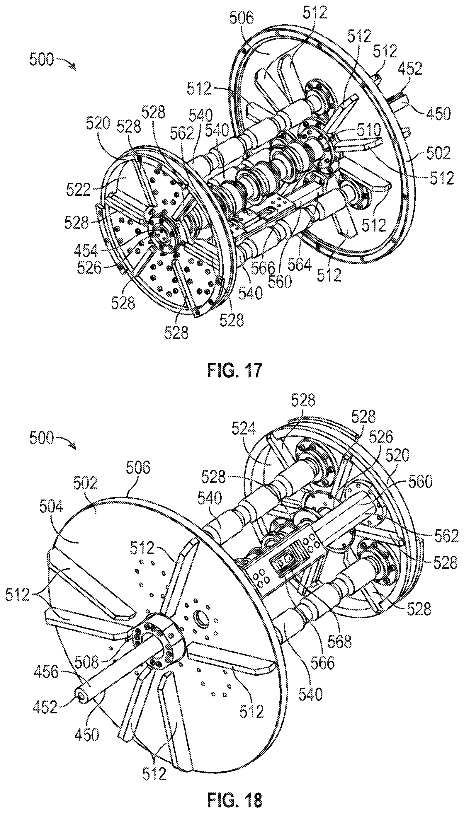 Patent US12614964 Figure 9 – Magnetic transmission systems with eccentric bearing assemblies