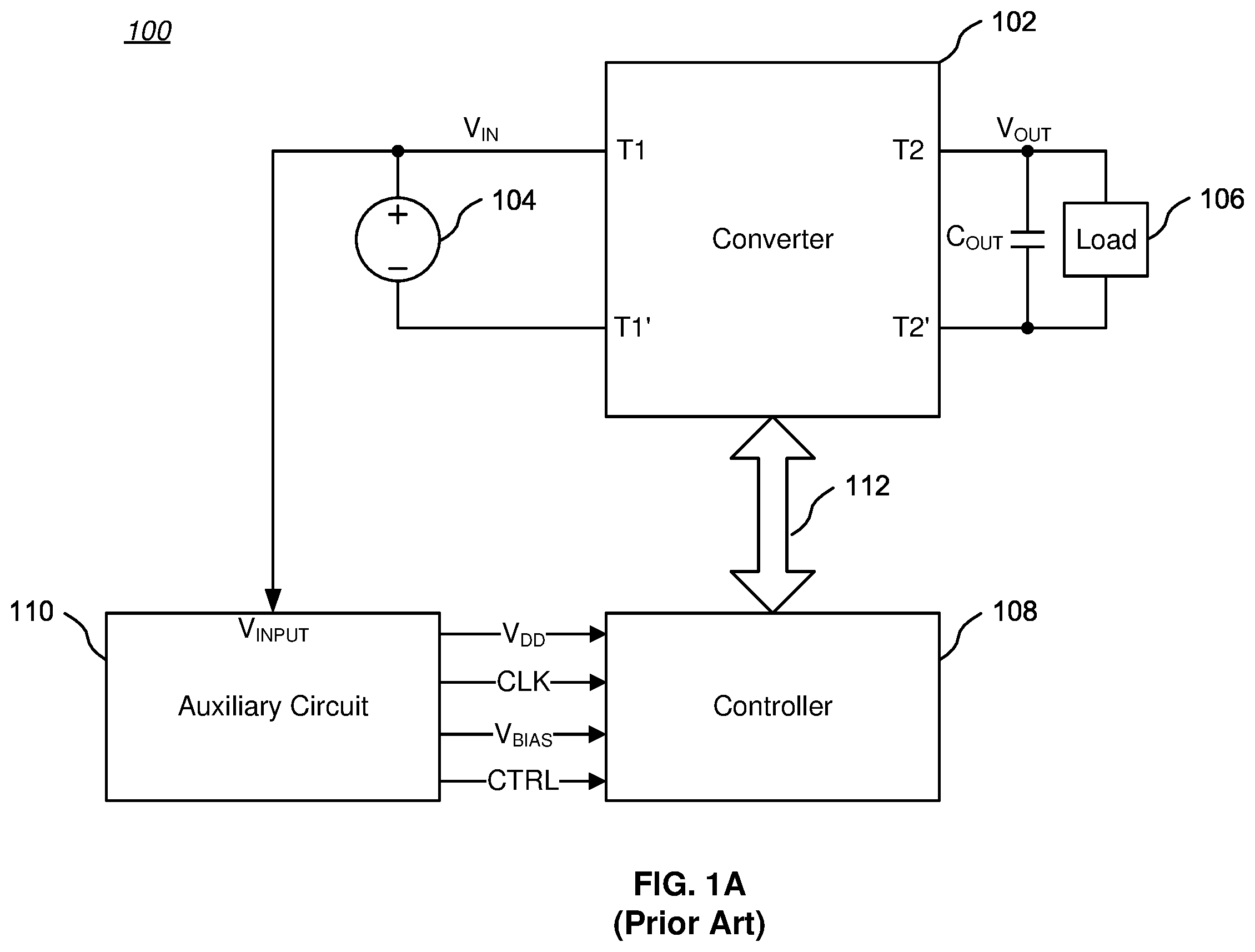 Patent US12614965 Figure 1 – Power converters with integrated bidirectional startup