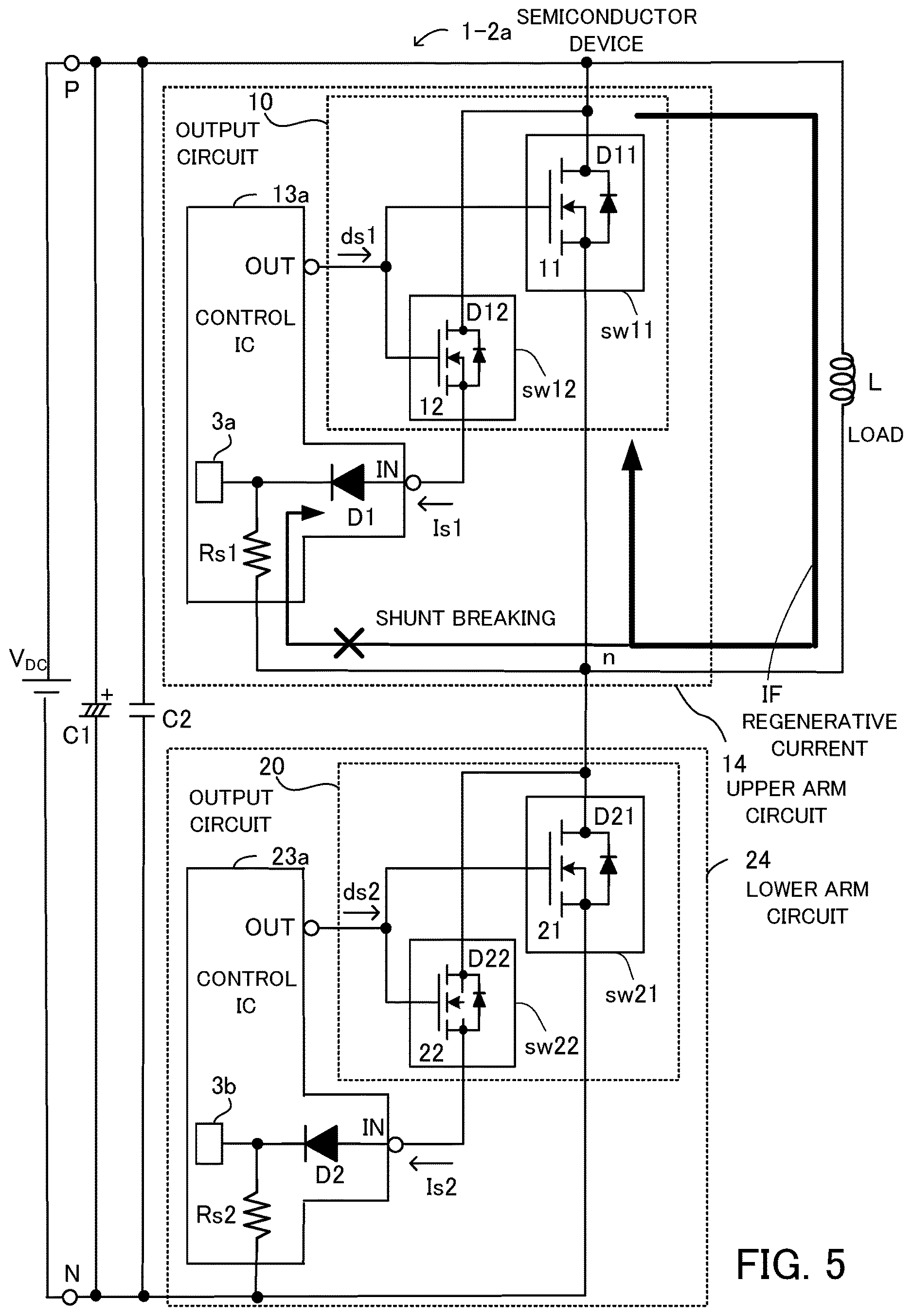 Patent US12614966 Figure 5 – Semiconductor device