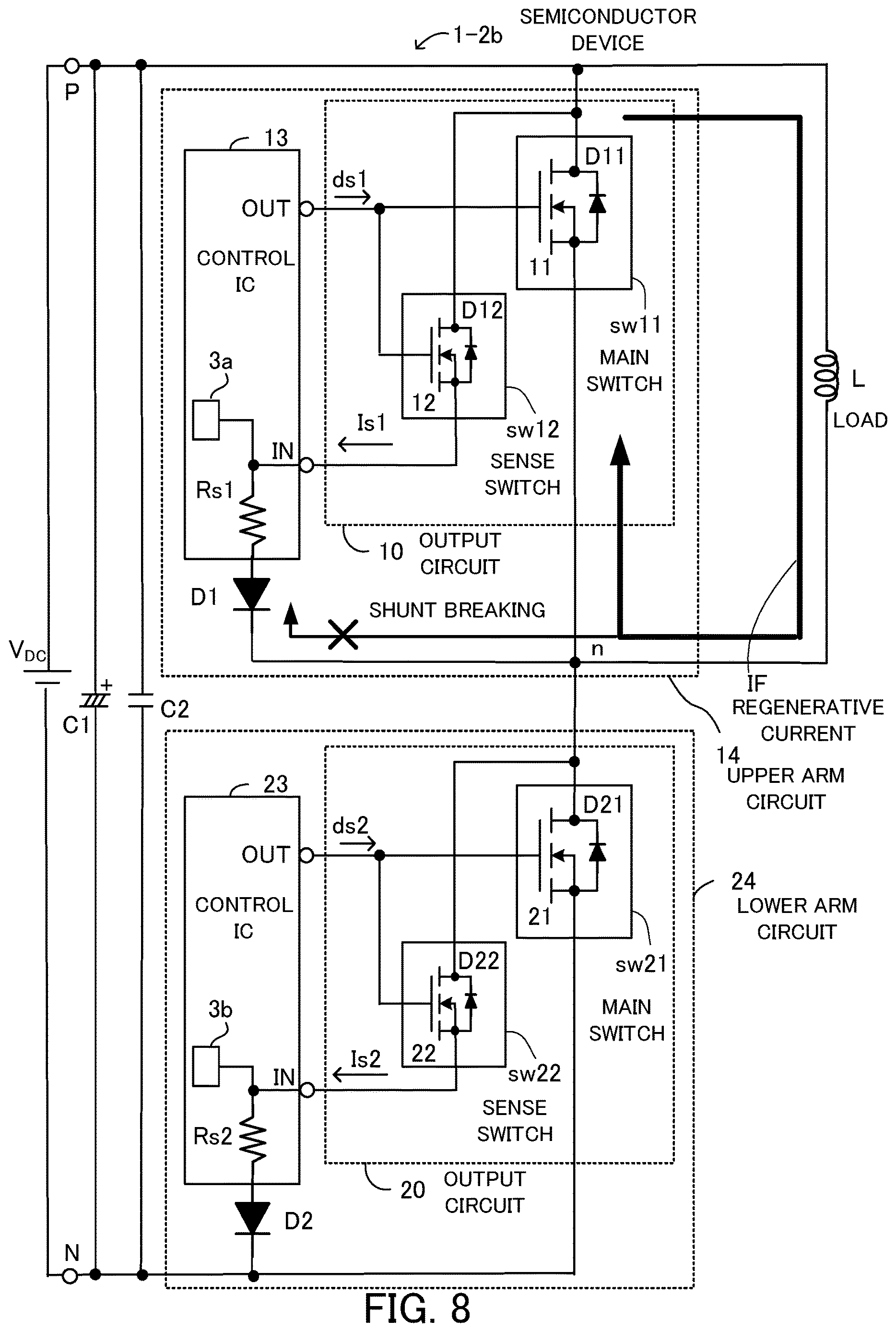 Patent US12614966 Figure 8 – Semiconductor device