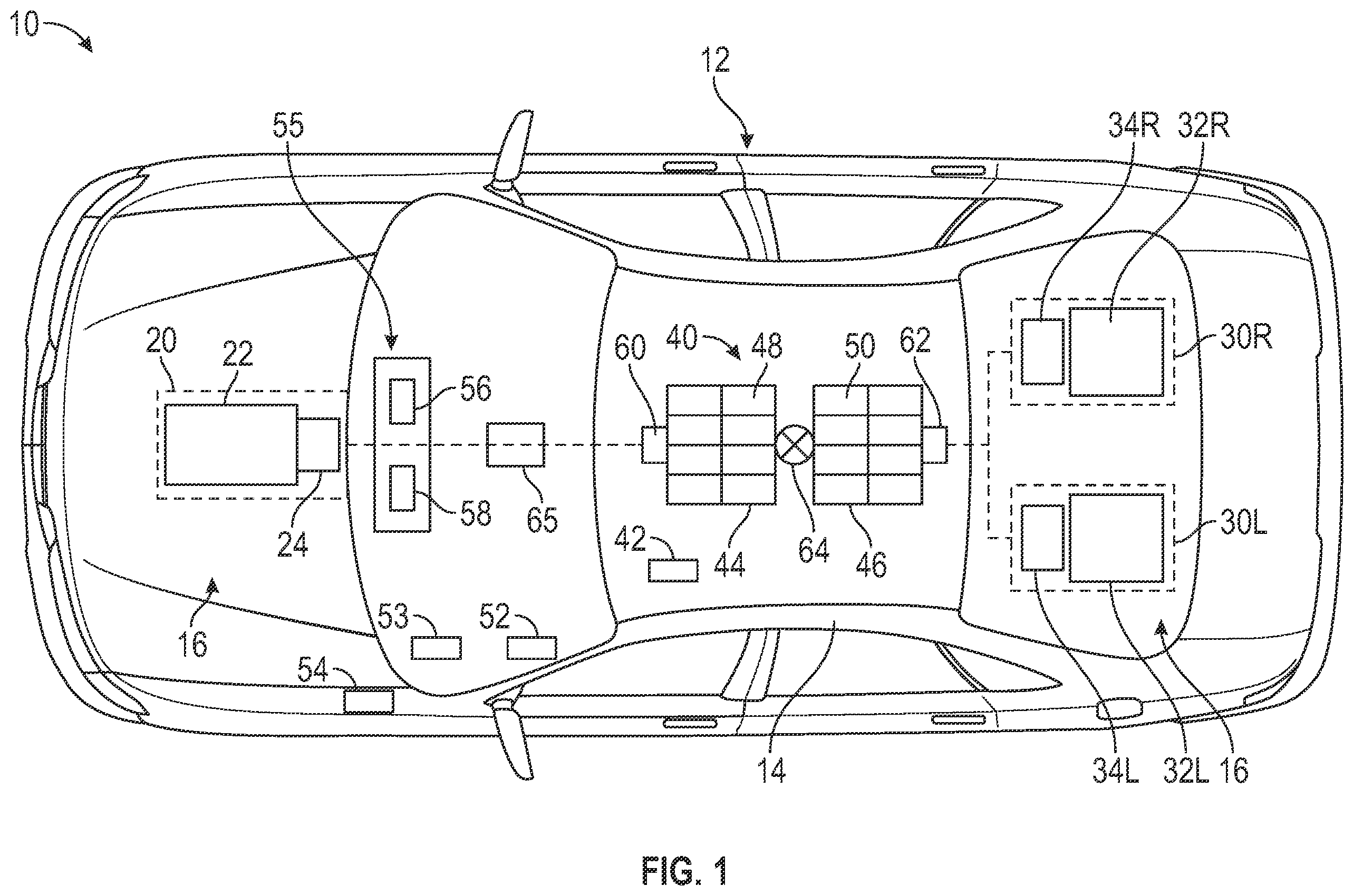 Patent US12614968 Figure 1 – Power stage and power module design to minimize parasitic inductance for multilevel inverter and converter