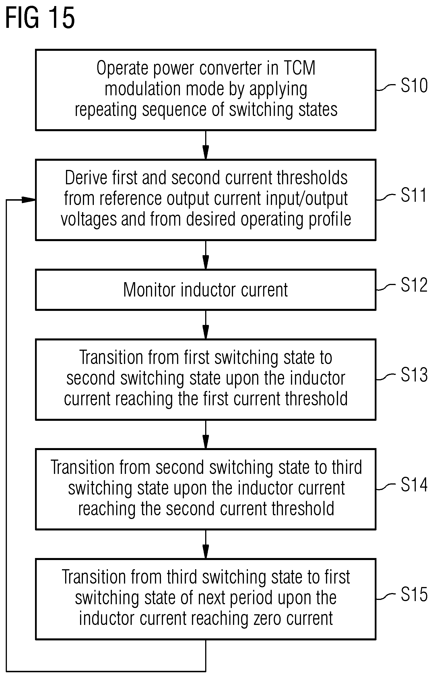 Patent US12614969 Figure 10 – Modulation mode for a switching power converter