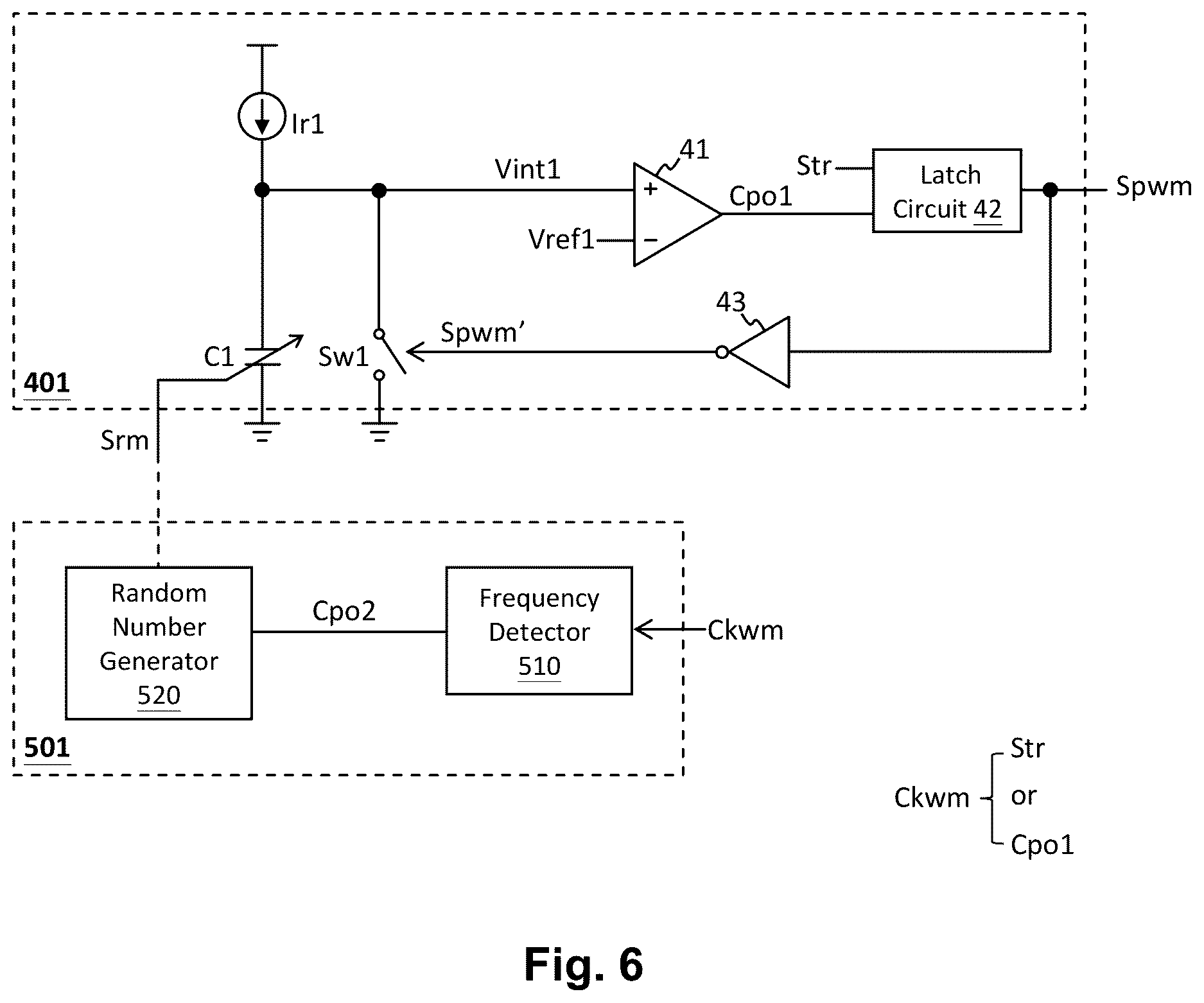 Patent US12614971 Figure 8 – Switching converter having audible noise suppression and conversion control circuit and method thereof