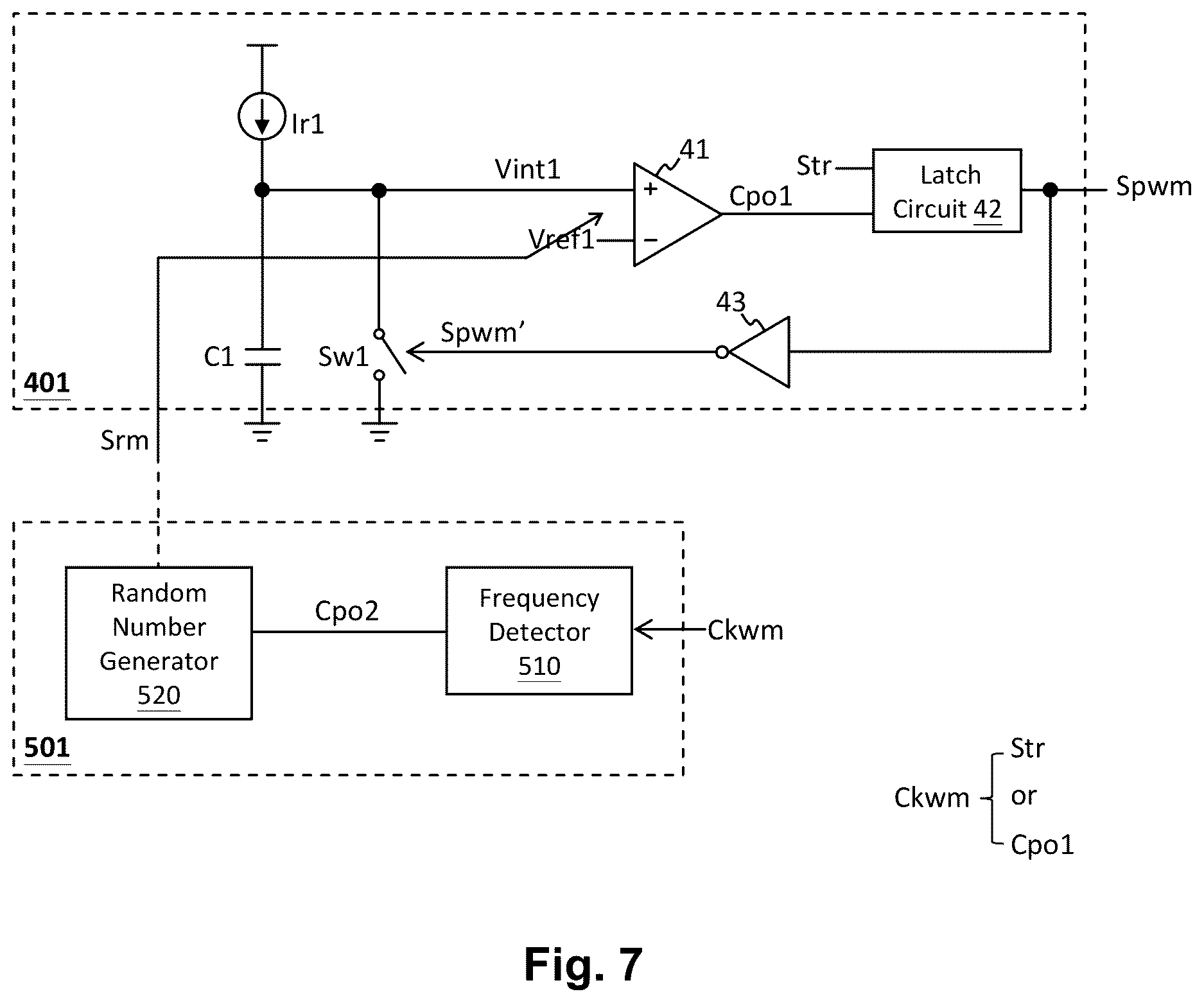 Patent US12614971 Figure 9 – Switching converter having audible noise suppression and conversion control circuit and method thereof