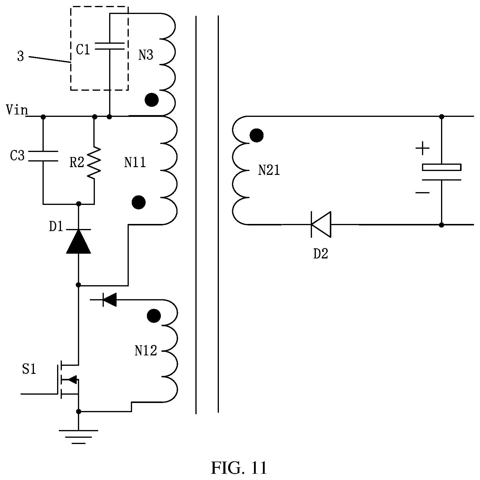 Patent US12614975 Figure 6 – Switching power supply and electronic device