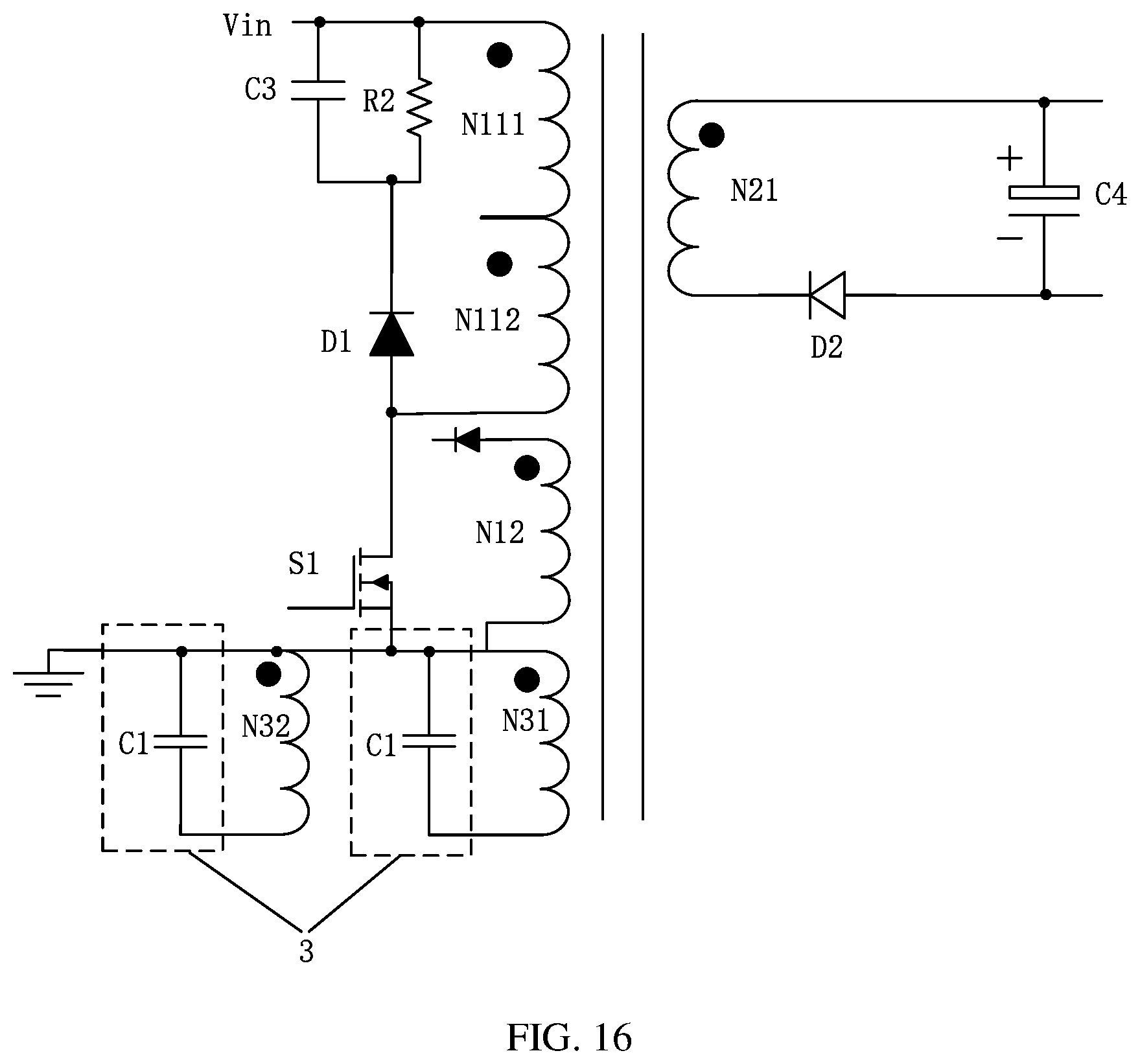 Patent US12614975 Figure 9 – Switching power supply and electronic device