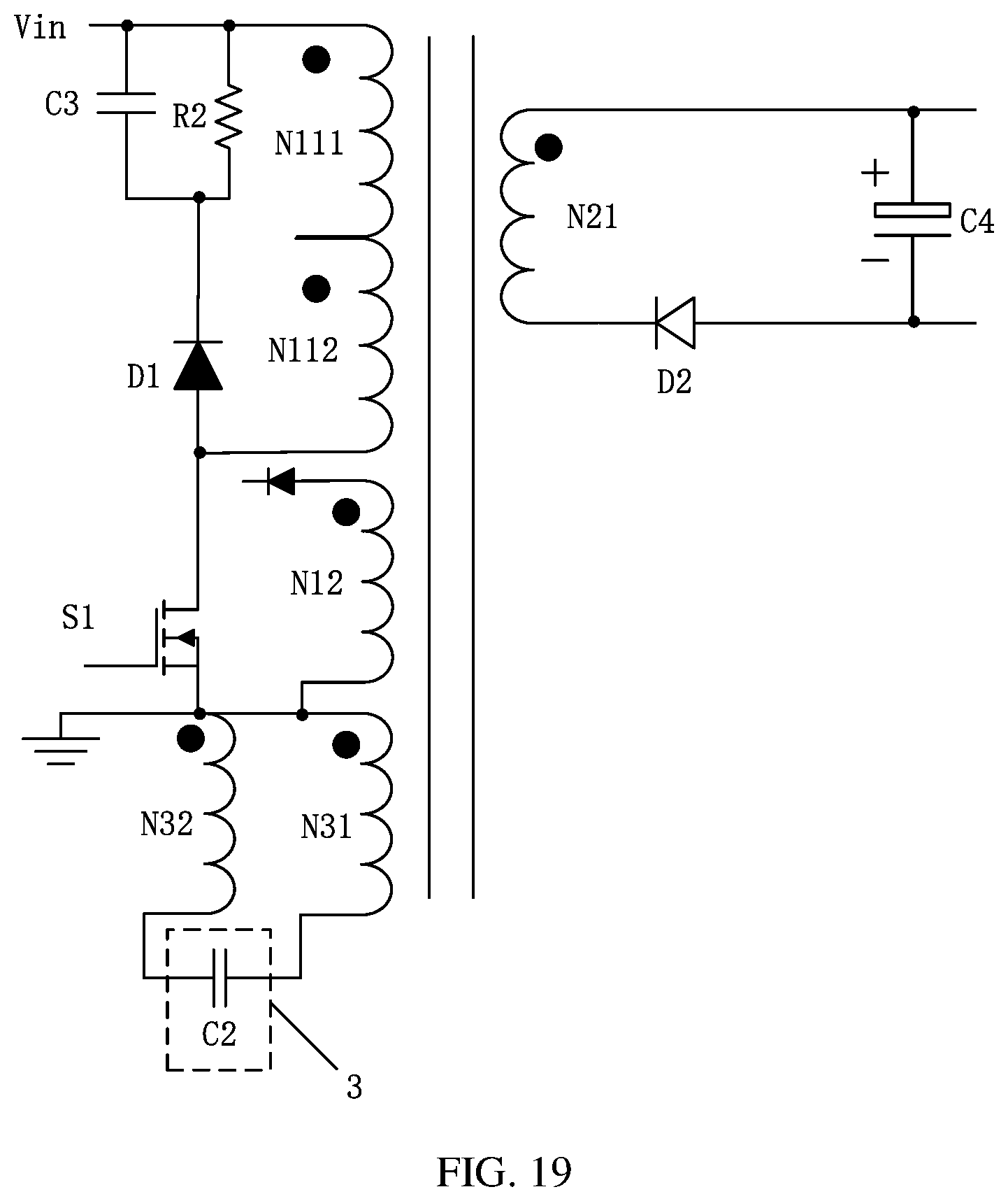 Patent US12614975 Figure 11 – Switching power supply and electronic device
