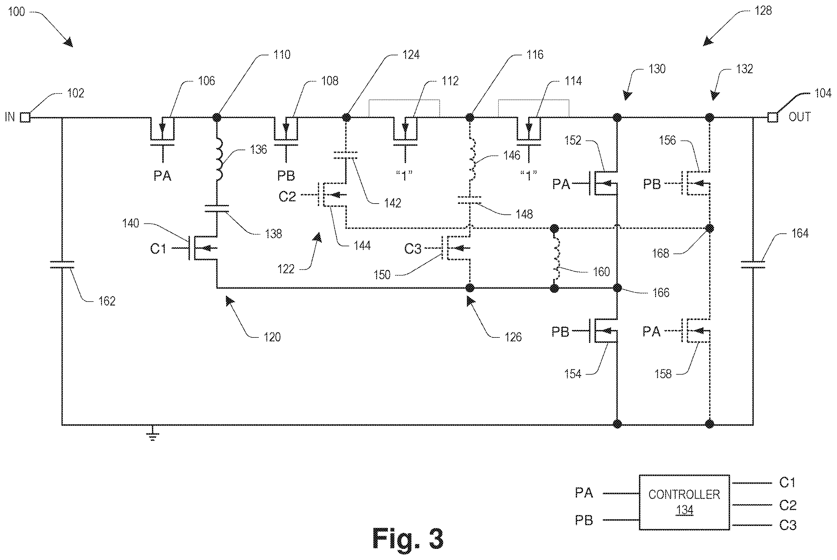 Patent US12614978 Figure 3 – Capacitor converter