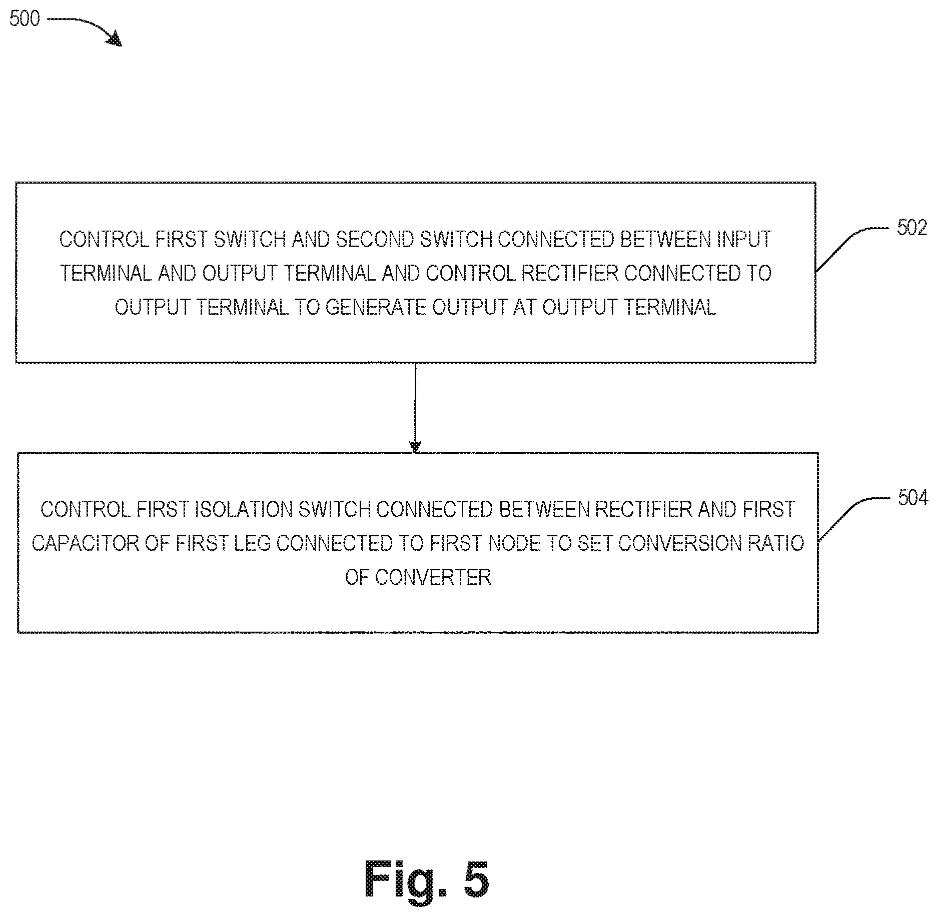 Patent US12614978 Figure 5 – Capacitor converter