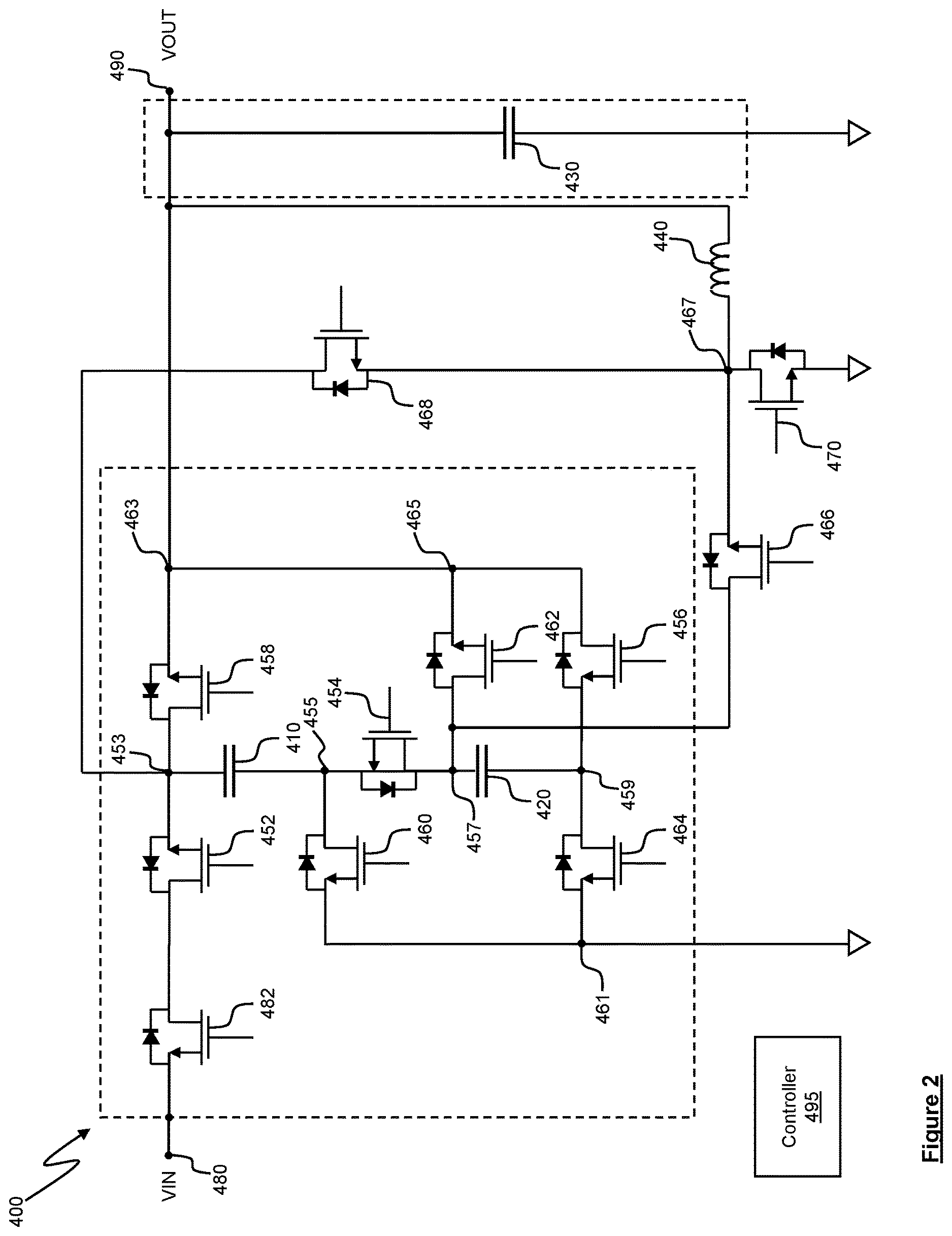 Patent US12614979 Figure 4 – Power converter integrated circuit