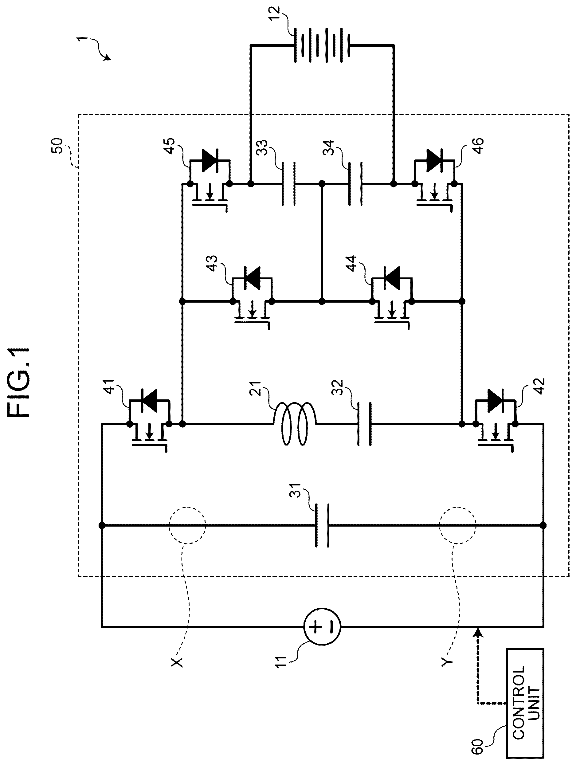 Patent US12614980 Figure 1 – Charge pump circuit