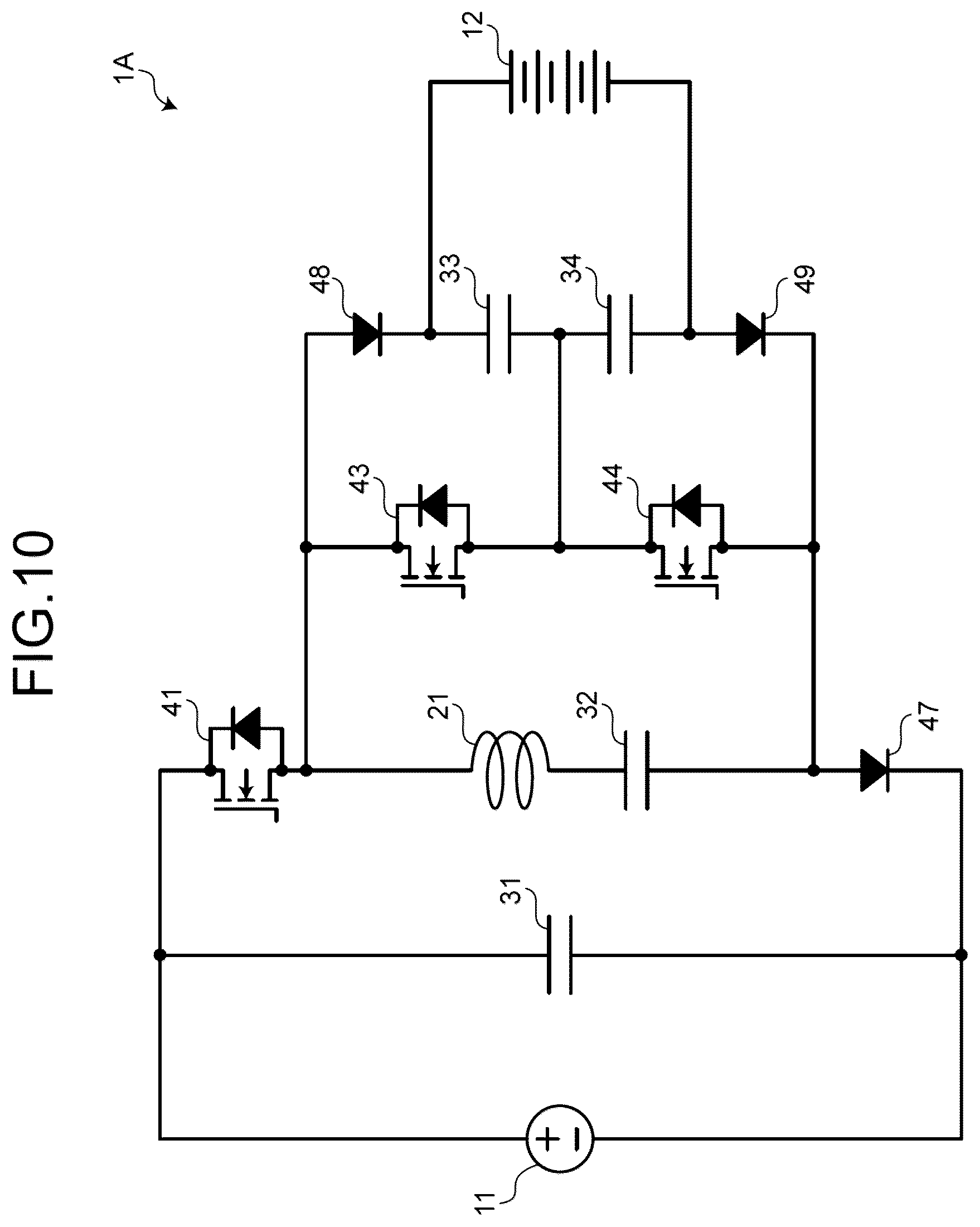 Patent US12614980 Figure 10 – Charge pump circuit