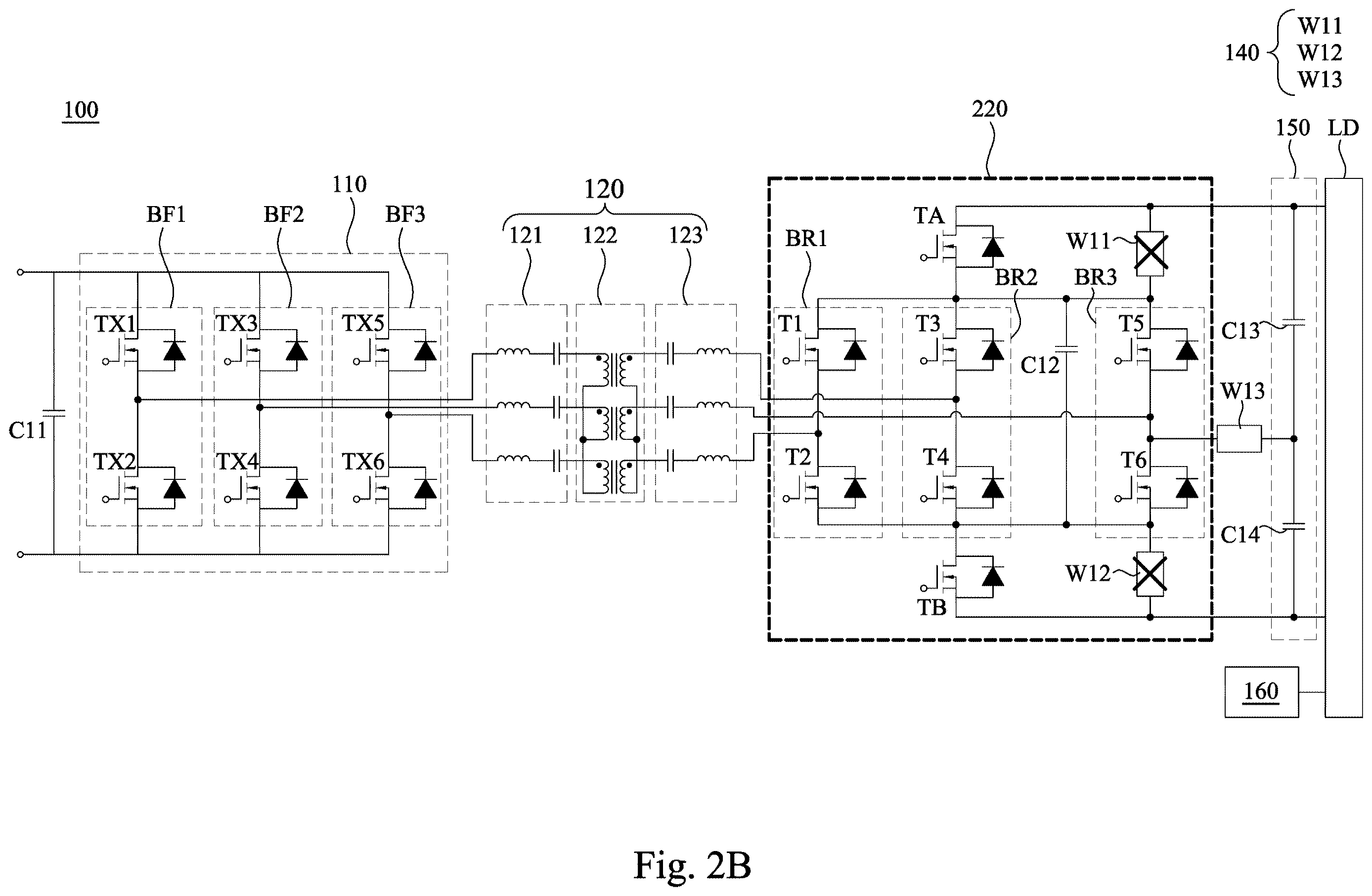 Patent US12614986 Figure 3 – Resonant converter and resonant conversion circuitry