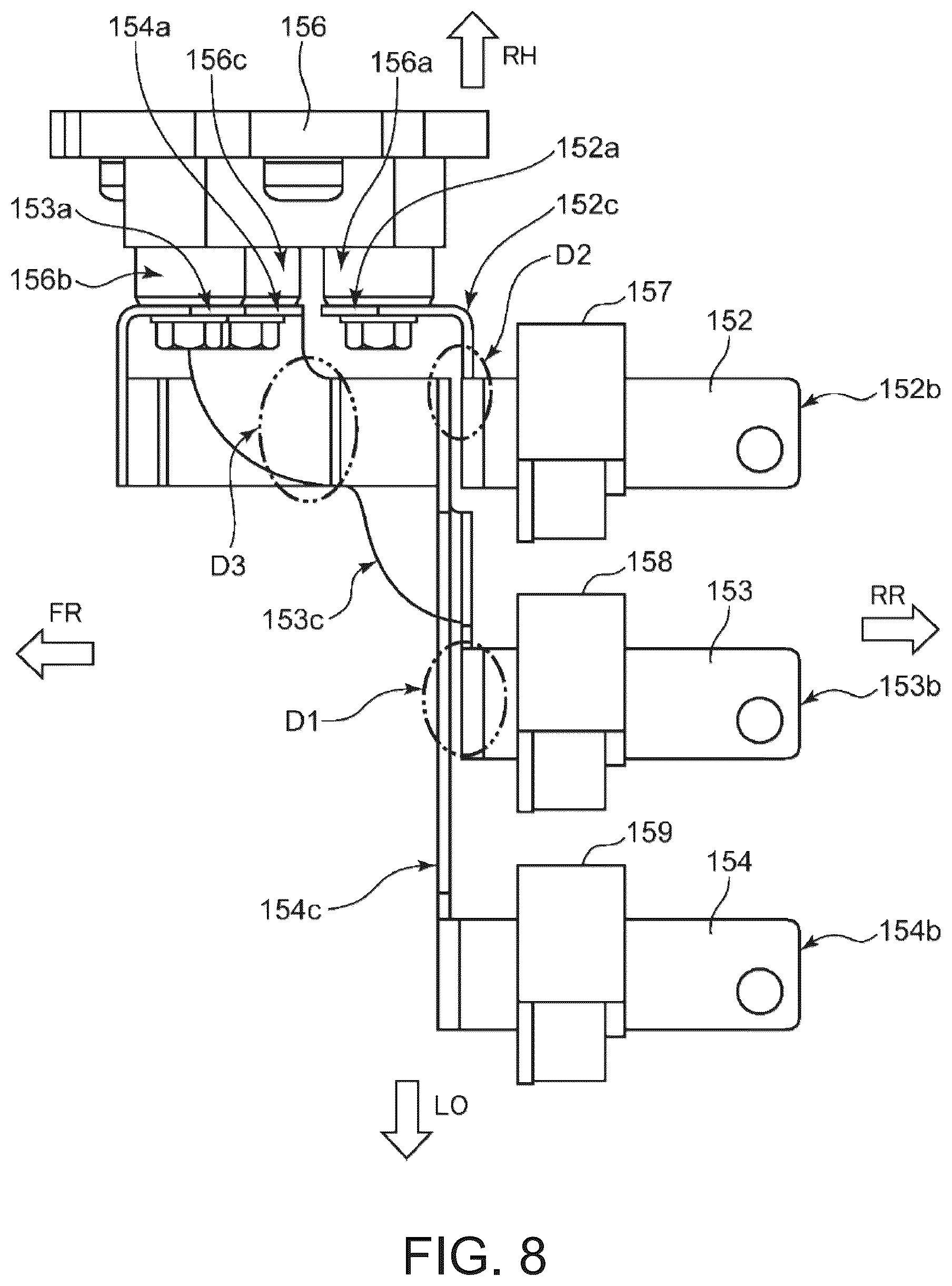 Patent US12614989 Figure 8 – Power converter