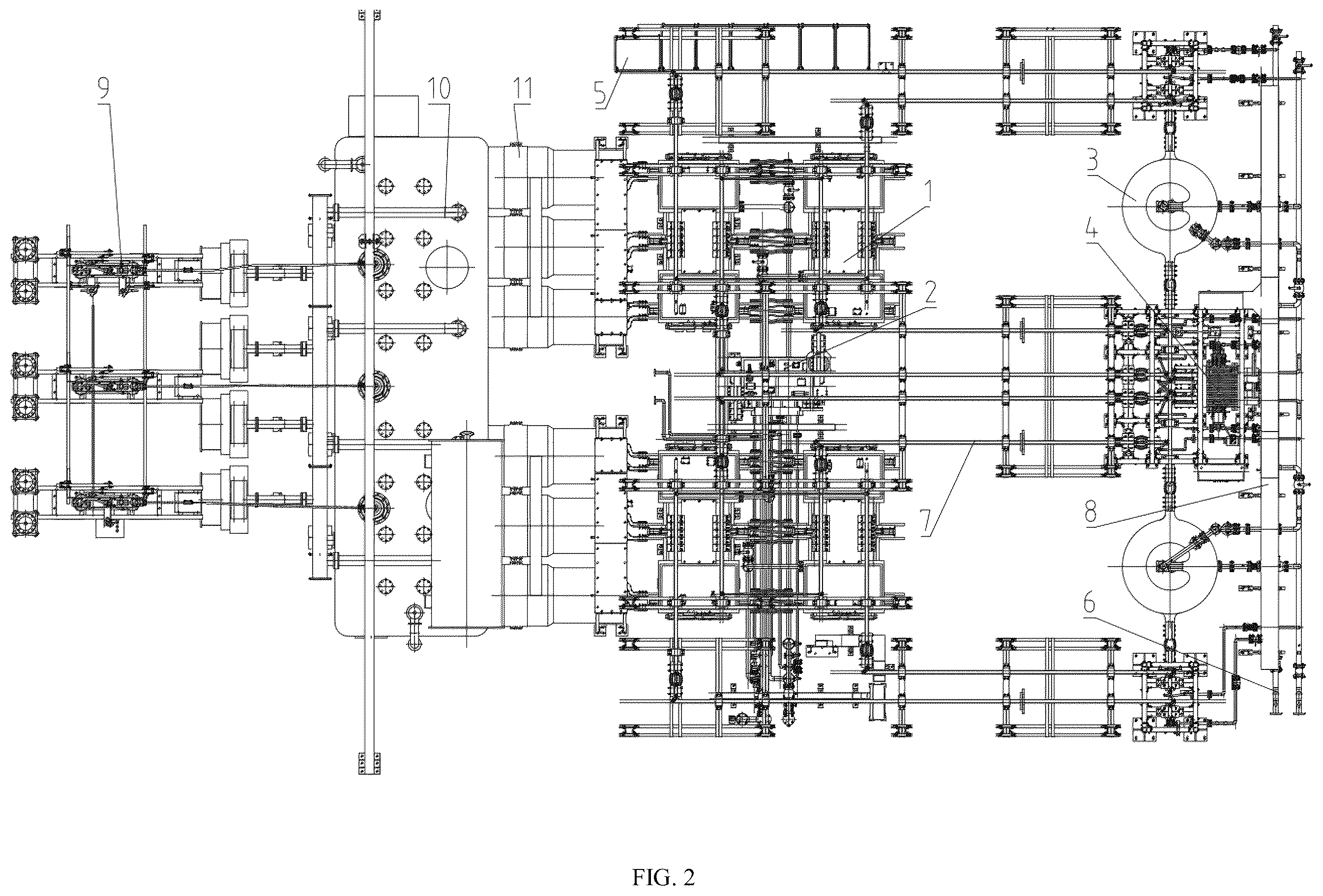 Patent US12614990 Figure 2 – High-power four-quadrant converter system