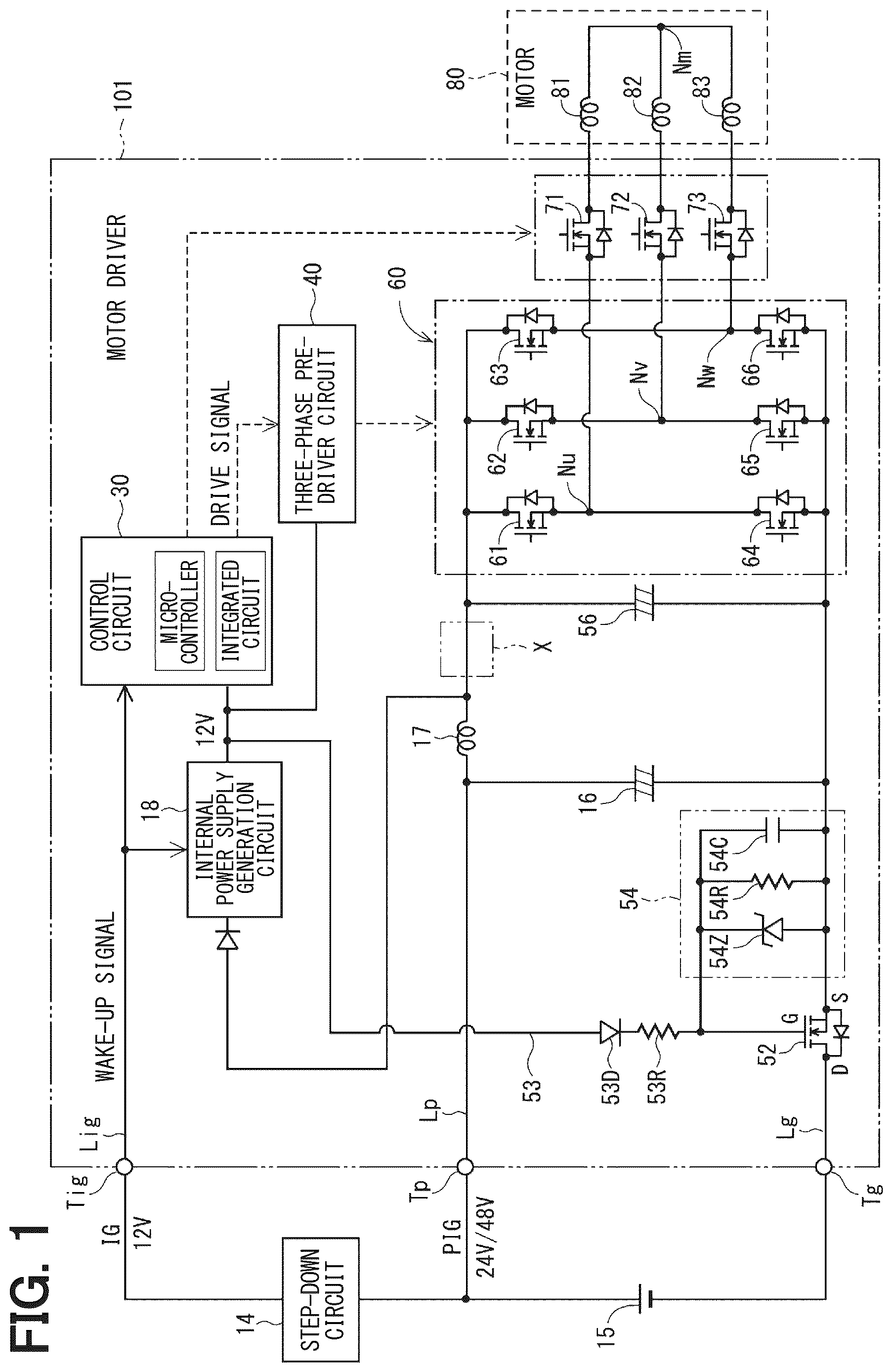 Patent US12614993 Figure 1 – Load driver