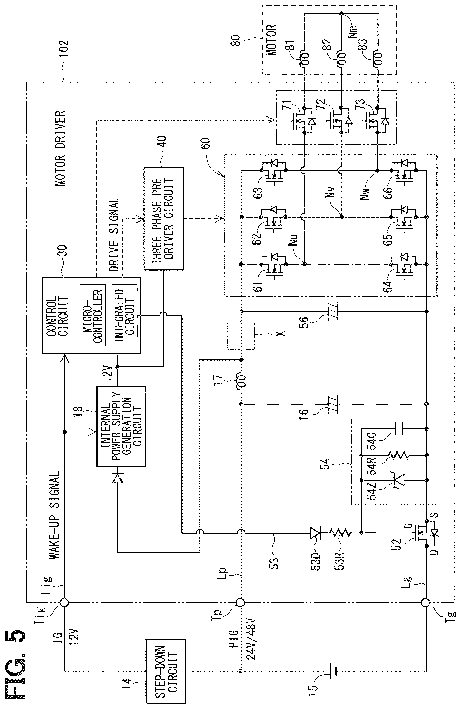 Patent US12614993 Figure 5 – Load driver