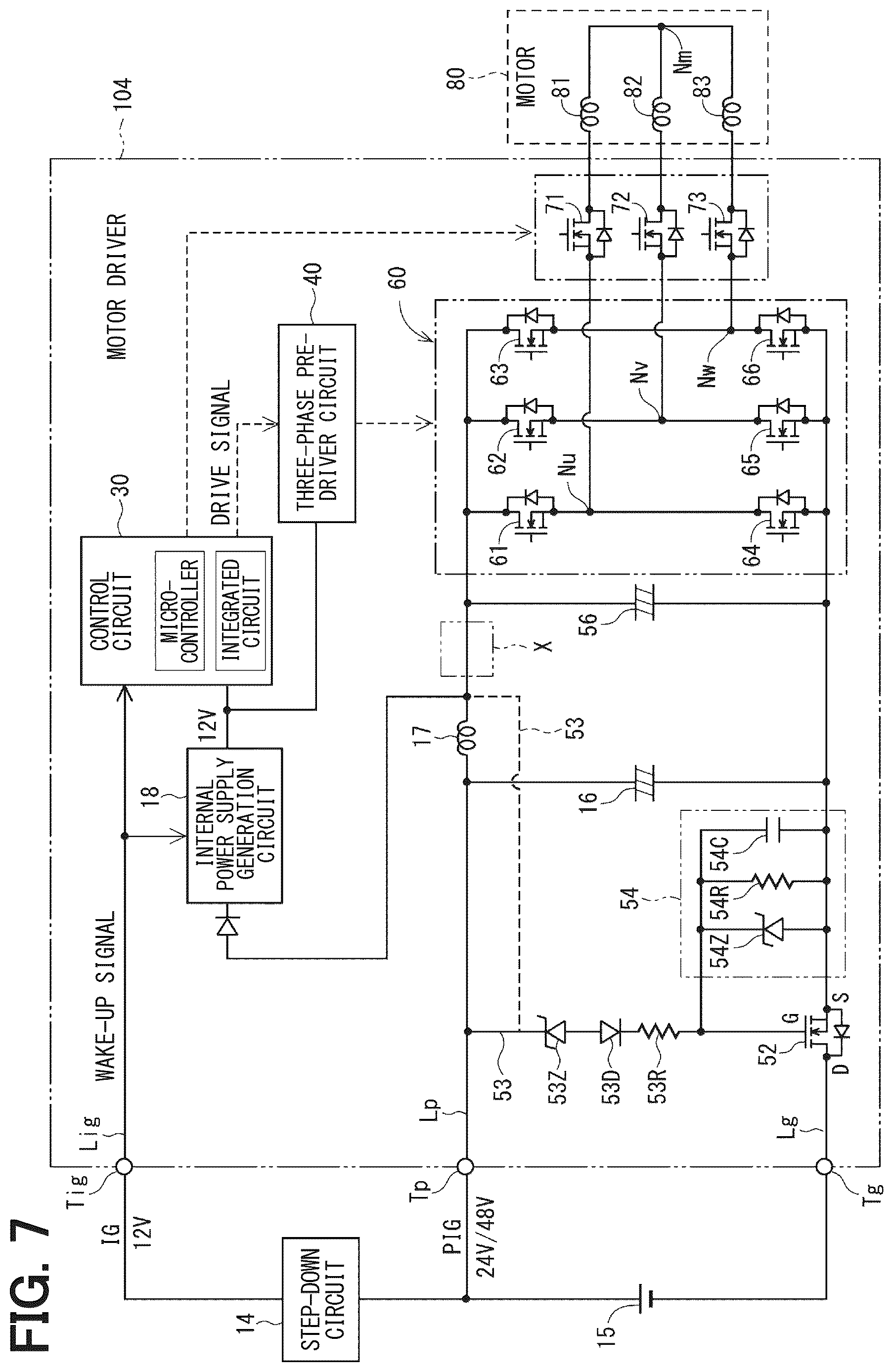 Patent US12614993 Figure 7 – Load driver