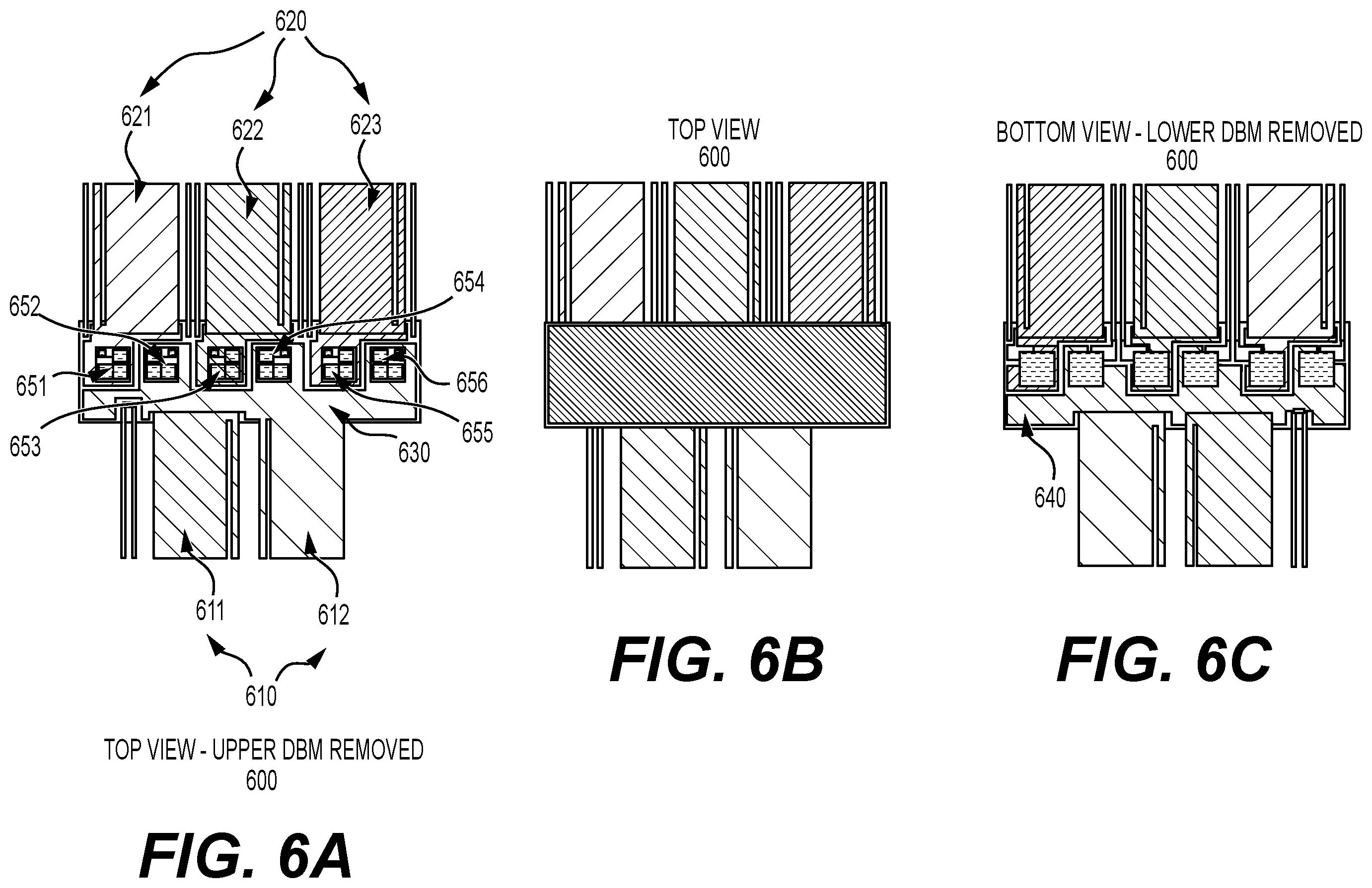 Patent US12615001 Figure 6 – Systems for low inductance full bridge power module for inverter