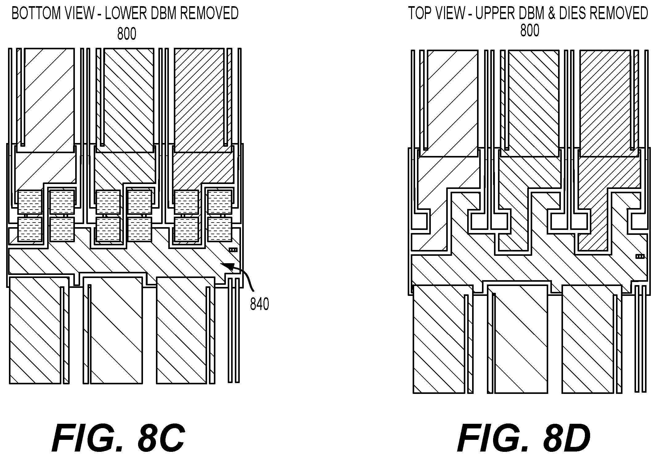 Patent US12615001 Figure 10 – Systems for low inductance full bridge power module for inverter
