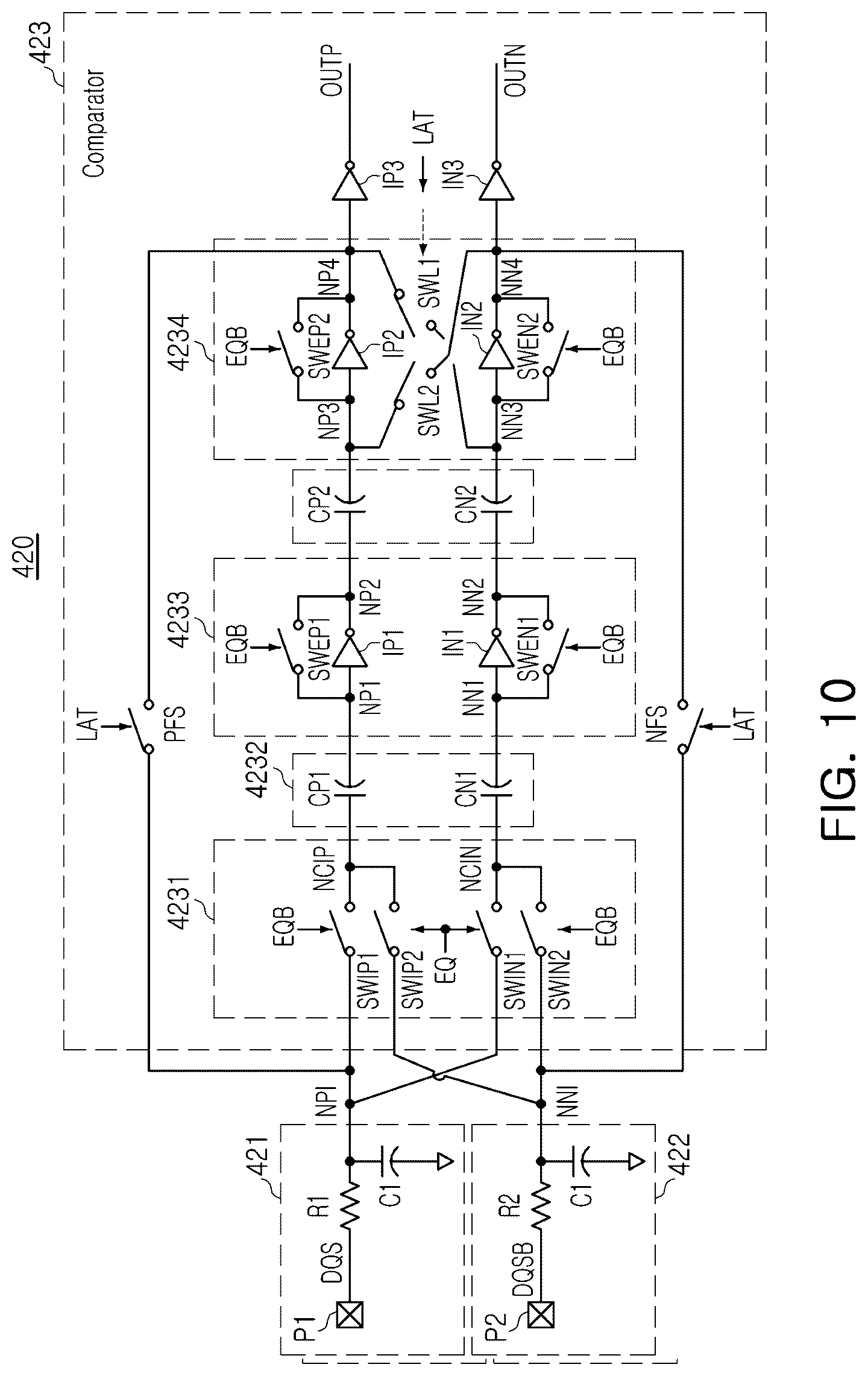 Patent US12615050 Figure 10 – Semiconductor device