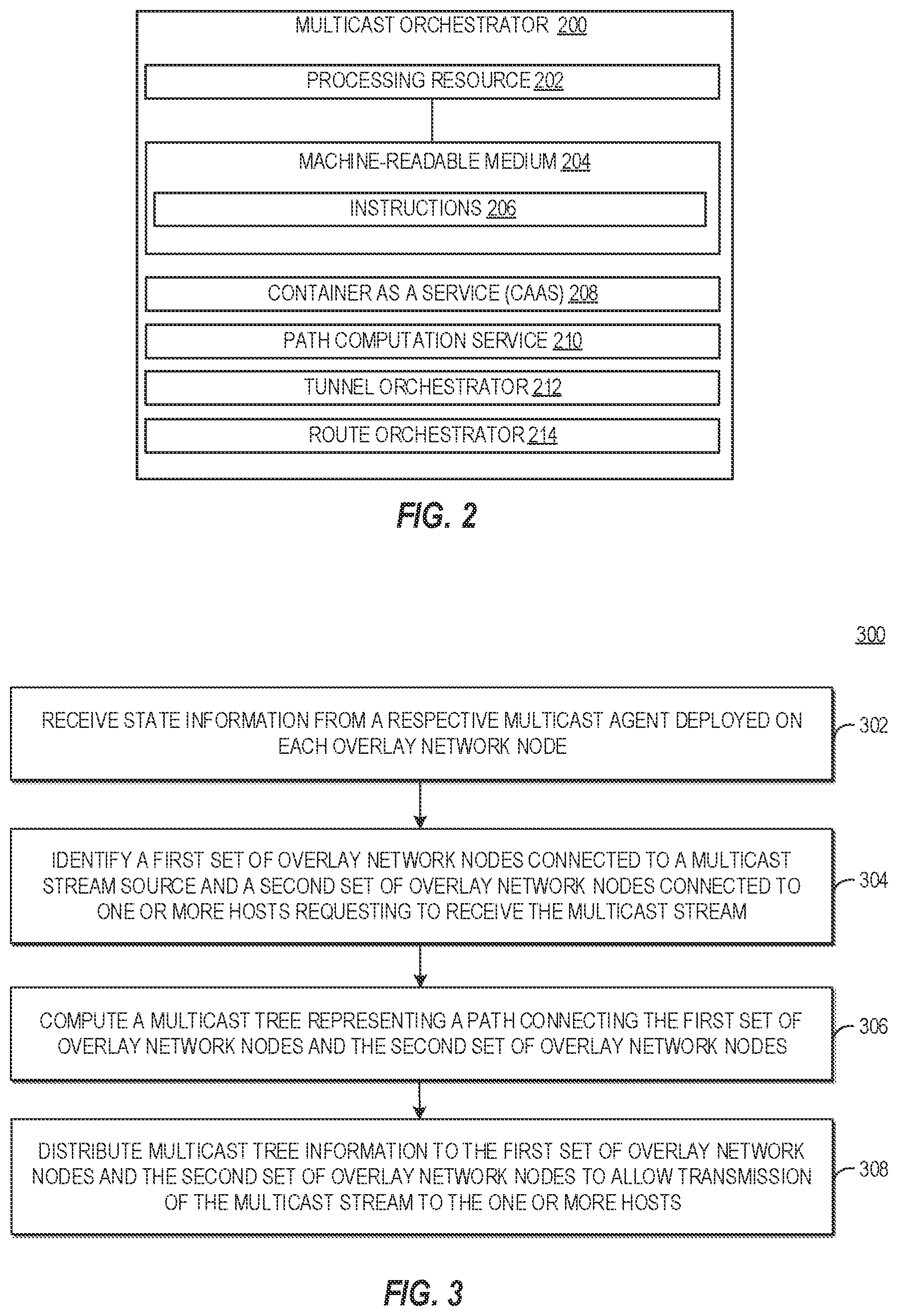 Patent US12615166 Figure 2 – Overlay multicast orchestration in software-defined wide area network