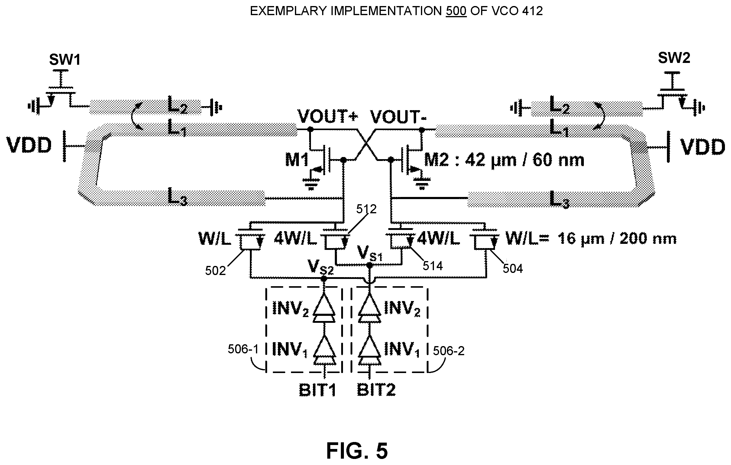Patent US12615174 Figure 5 – Multi-gigabit per second frequency-shift keying (FSK) transceiver
