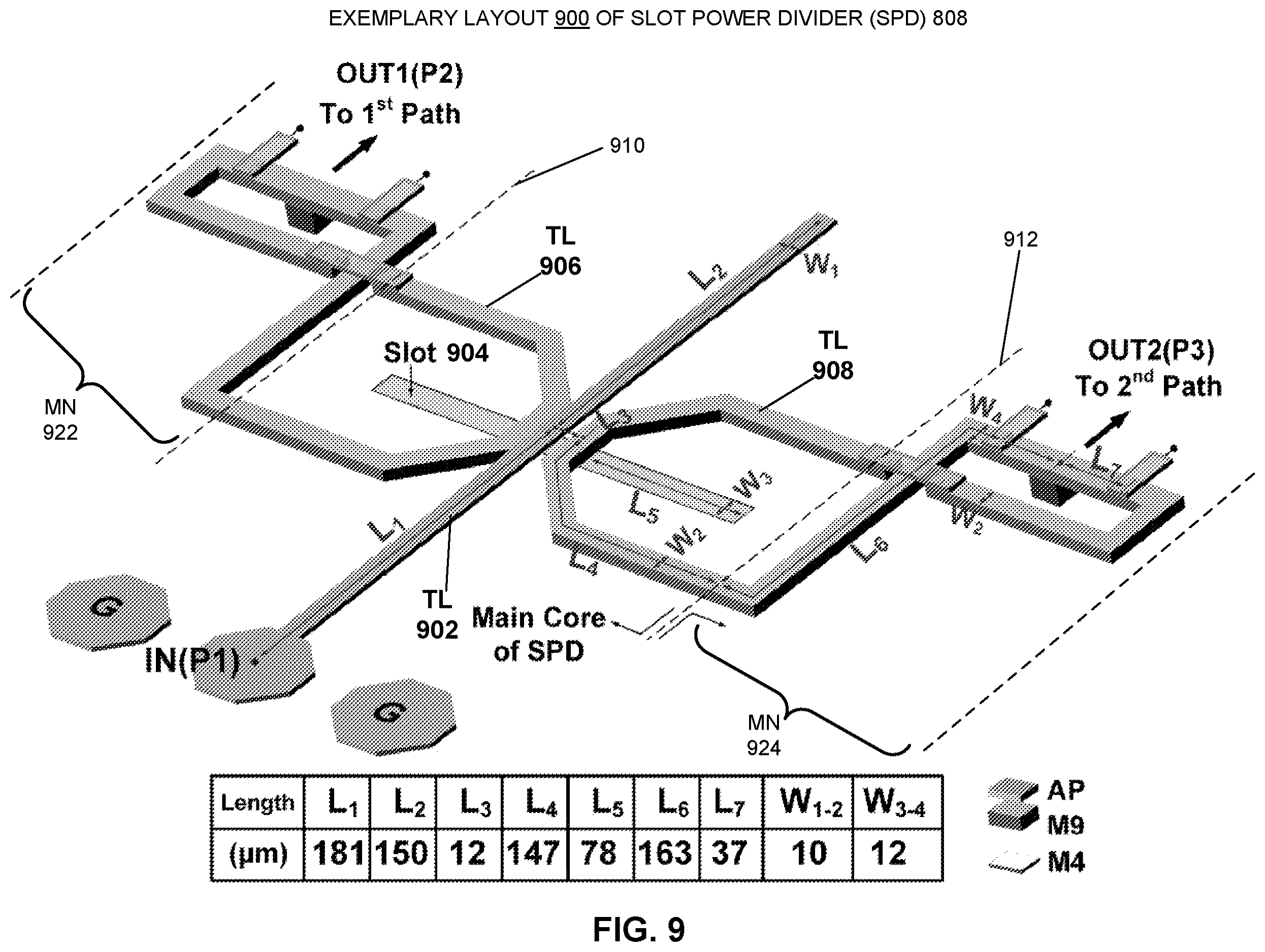 Patent US12615174 Figure 9 – Multi-gigabit per second frequency-shift keying (FSK) transceiver