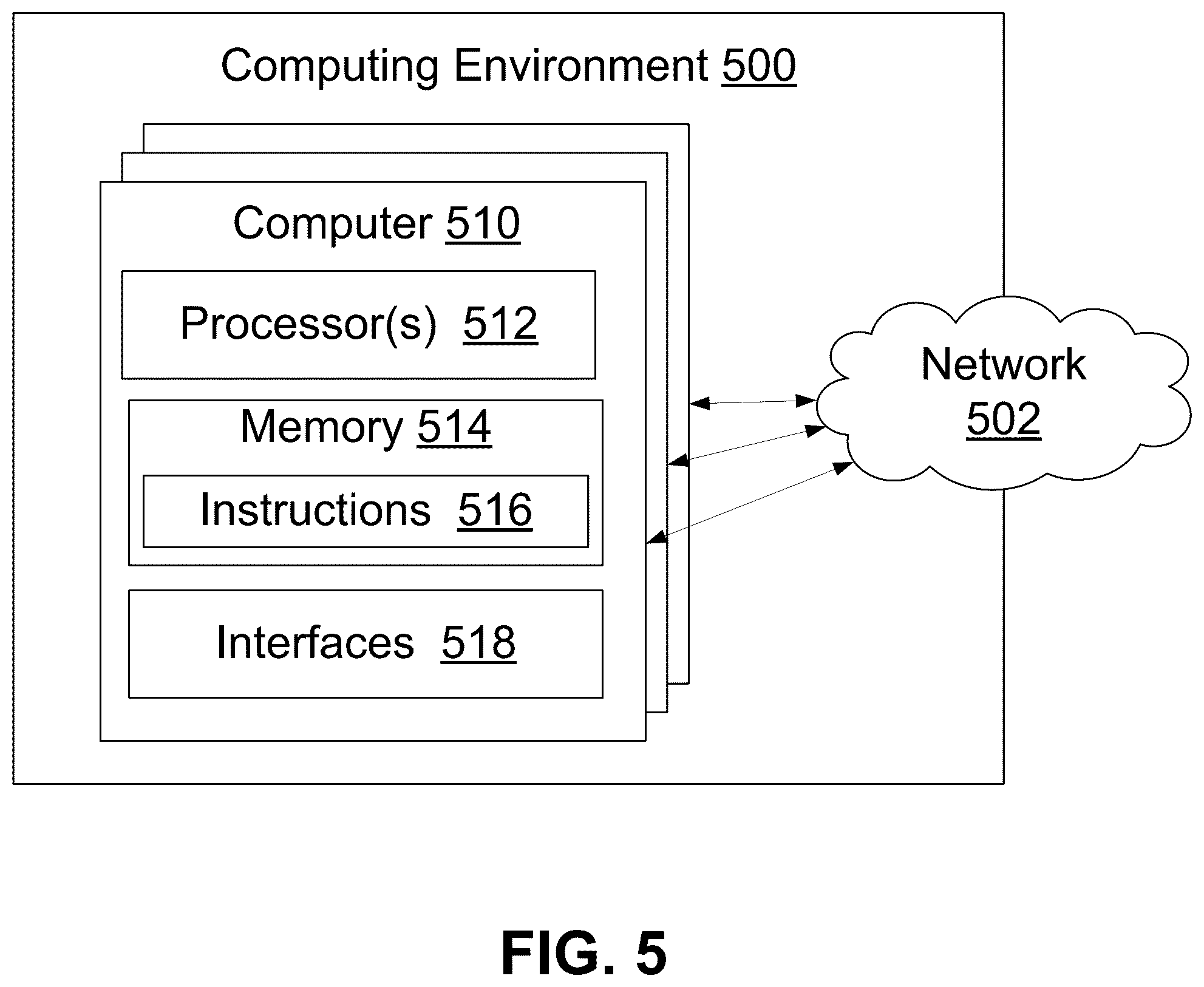 Patent US12615277 Figure 5 – System and method for performing access control enforcement via packet inspection