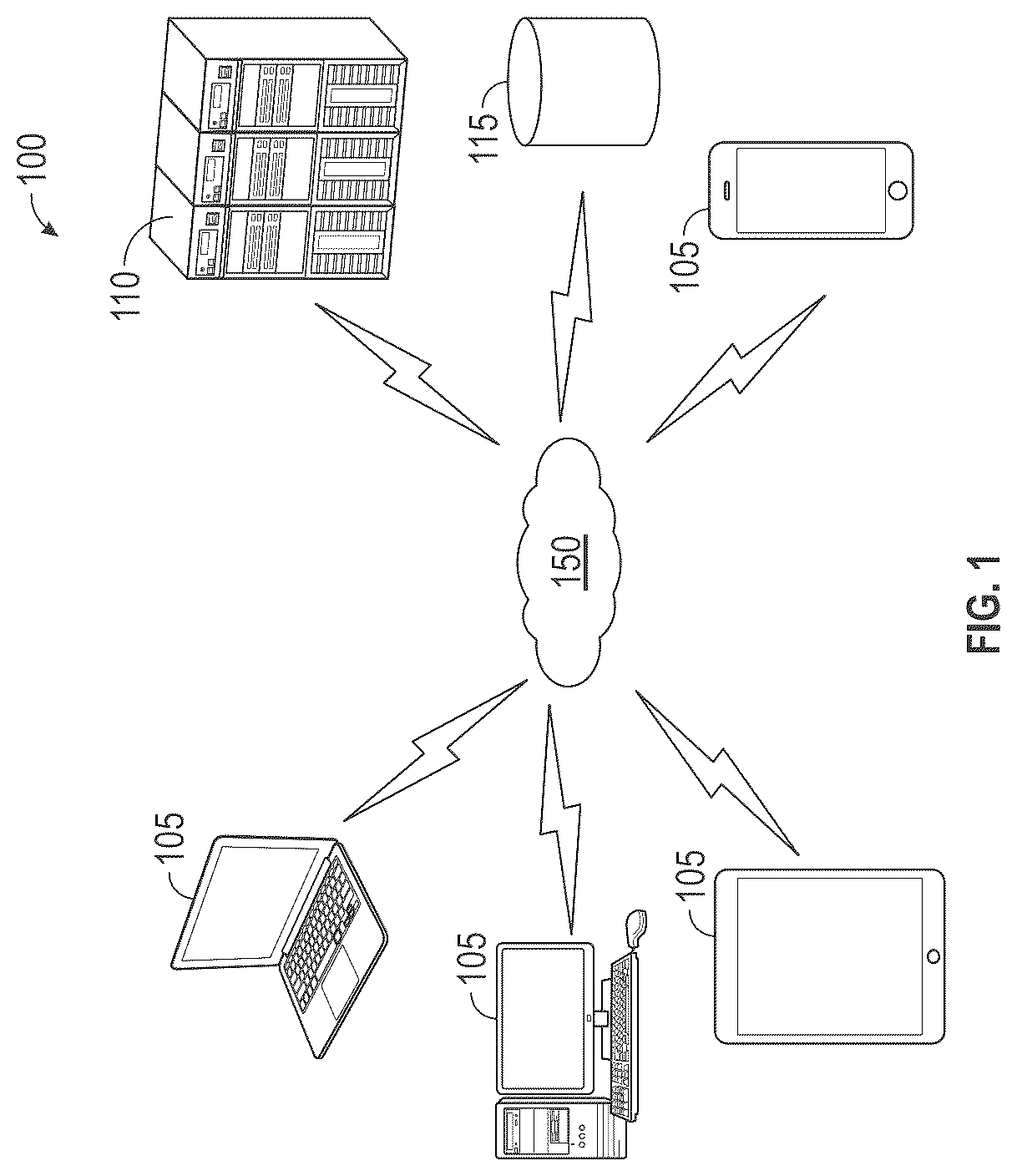 Patent US12615320 — Method for efficient data transmission using parallel channels — Figure 1