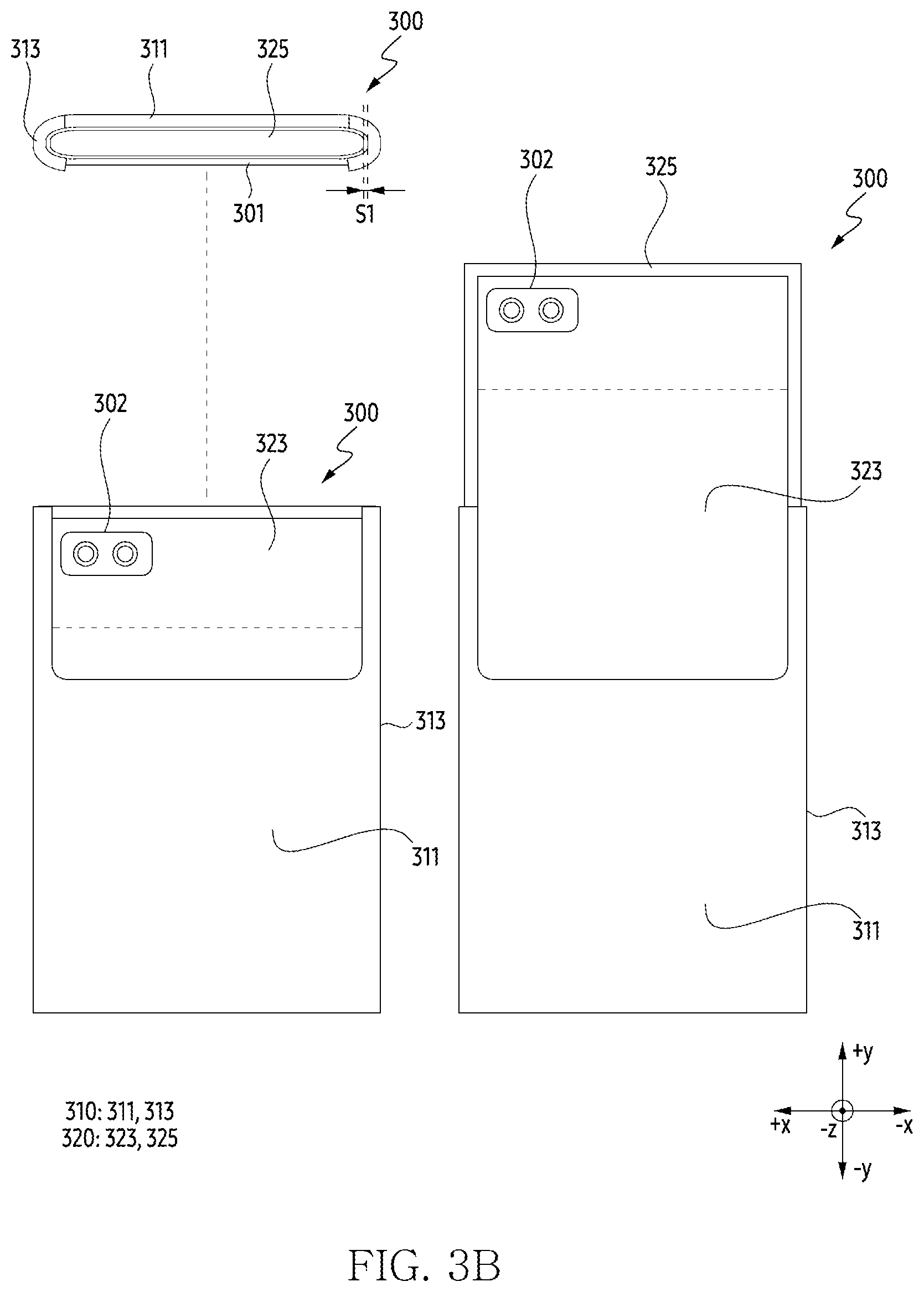 Patent US12615324 Figure 4 – Electronic device including antenna