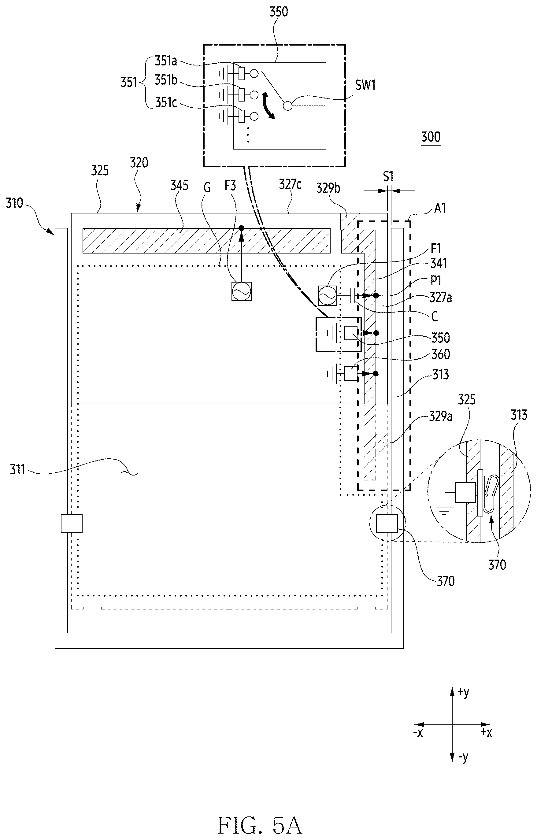 Patent US12615324 Figure 11 – Electronic device including antenna